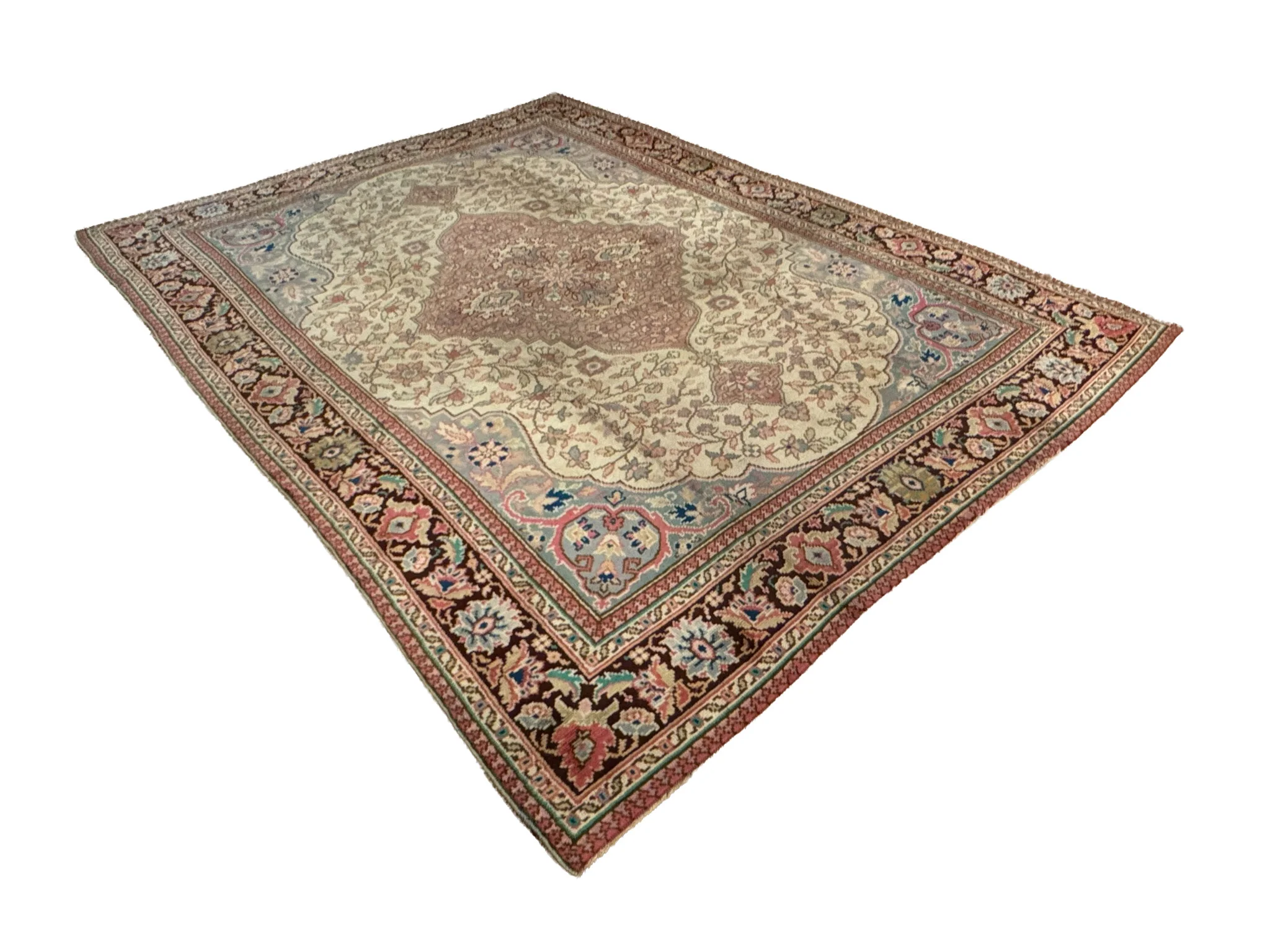 Antique Savonnerie Rug | 9'10" x 12'10" - photo 4