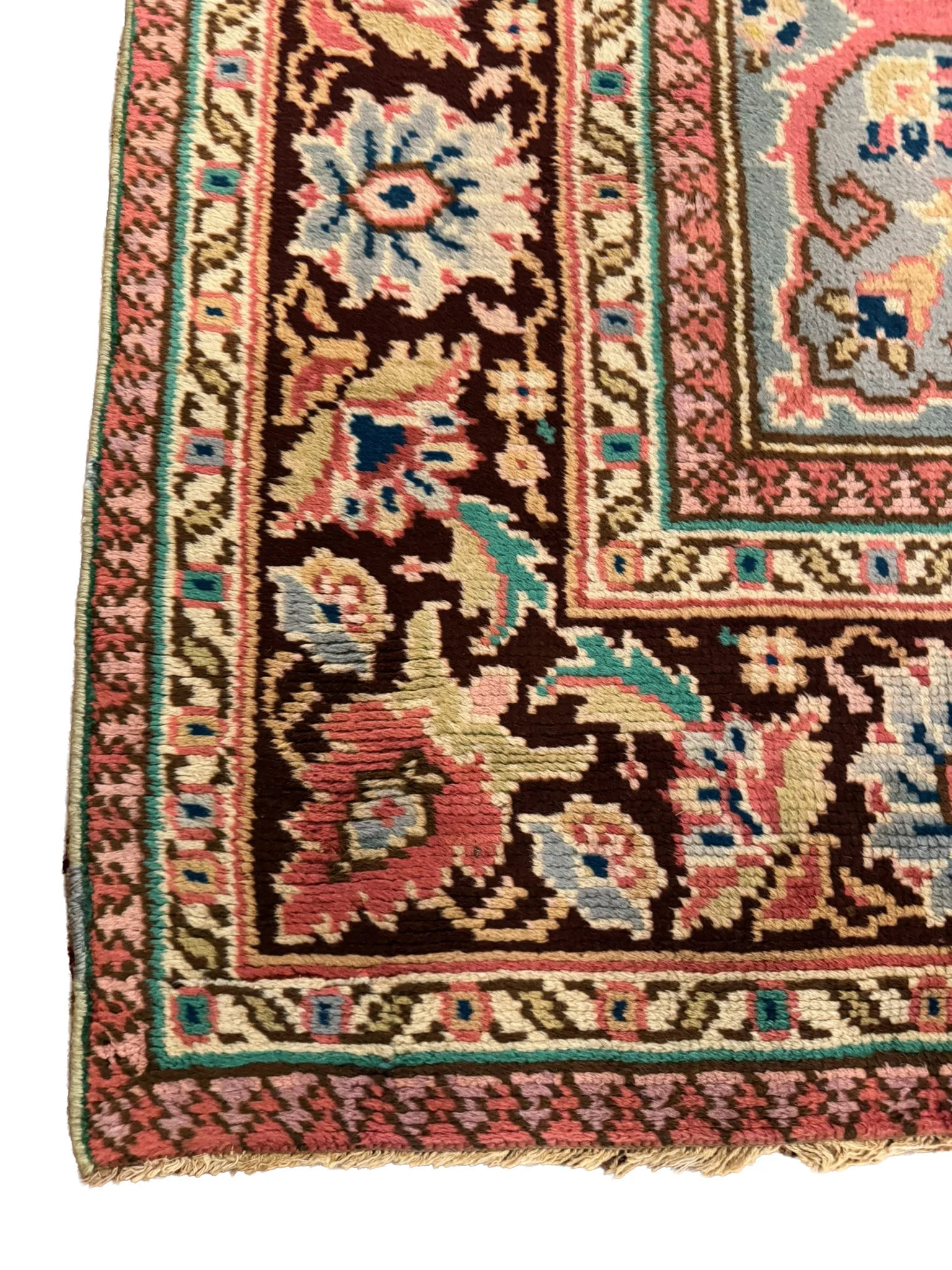 Antique Savonnerie Rug | 9'10" x 12'10" - photo 9