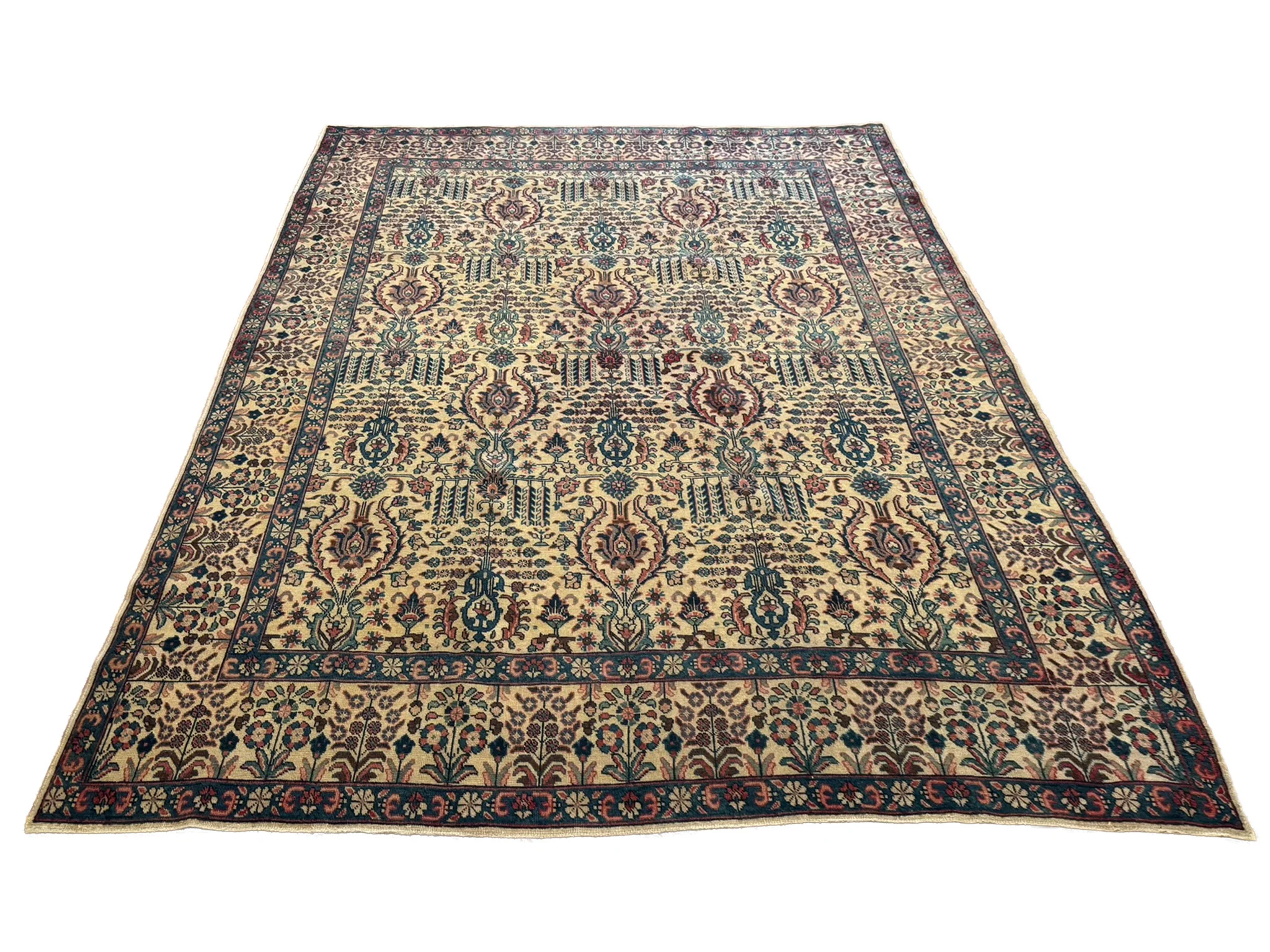 Antique Tabriz Rug | 8'3" x 10'7" - photo 2