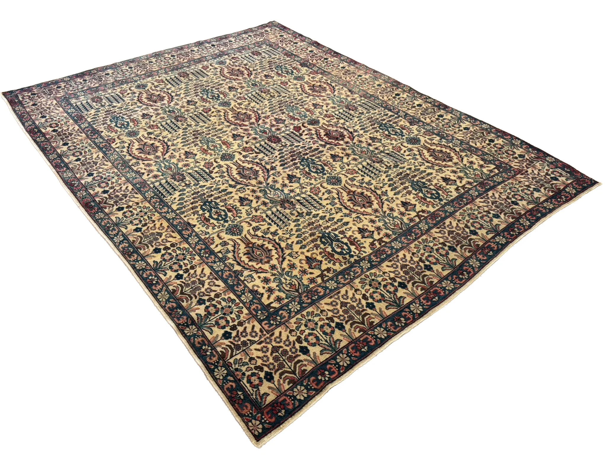 Antique Tabriz Rug | 8'3" x 10'7" - photo 5