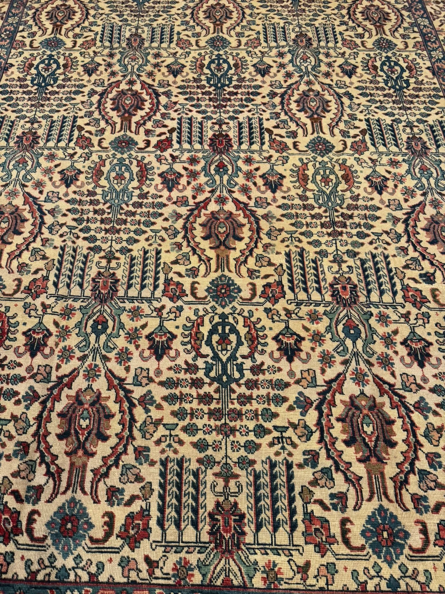 Antique Tabriz Rug | 8'3" x 10'7" - photo 6