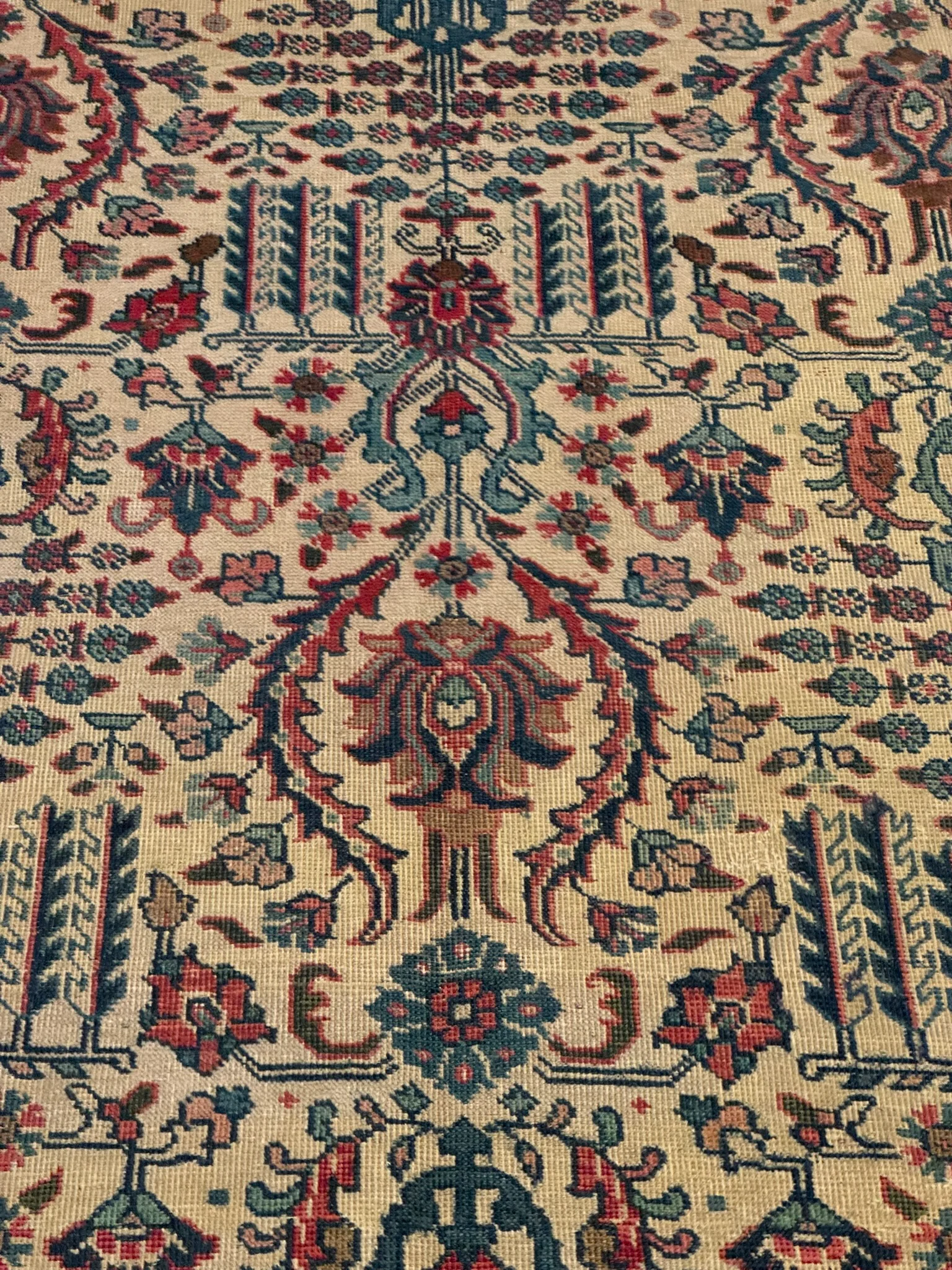 Antique Tabriz Rug | 8'3" x 10'7" - photo 7