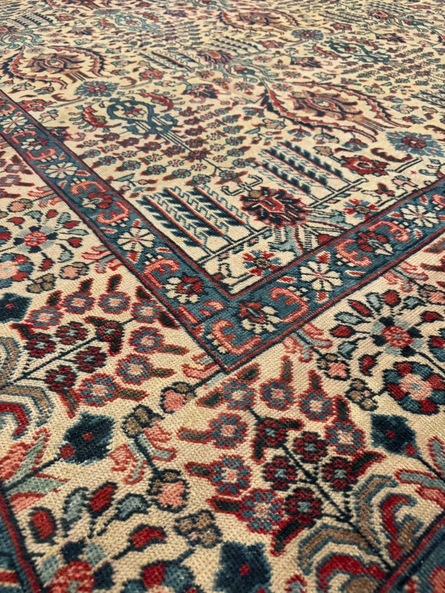 Antique Tabriz Rug | 8'3" x 10'7" - photo 8