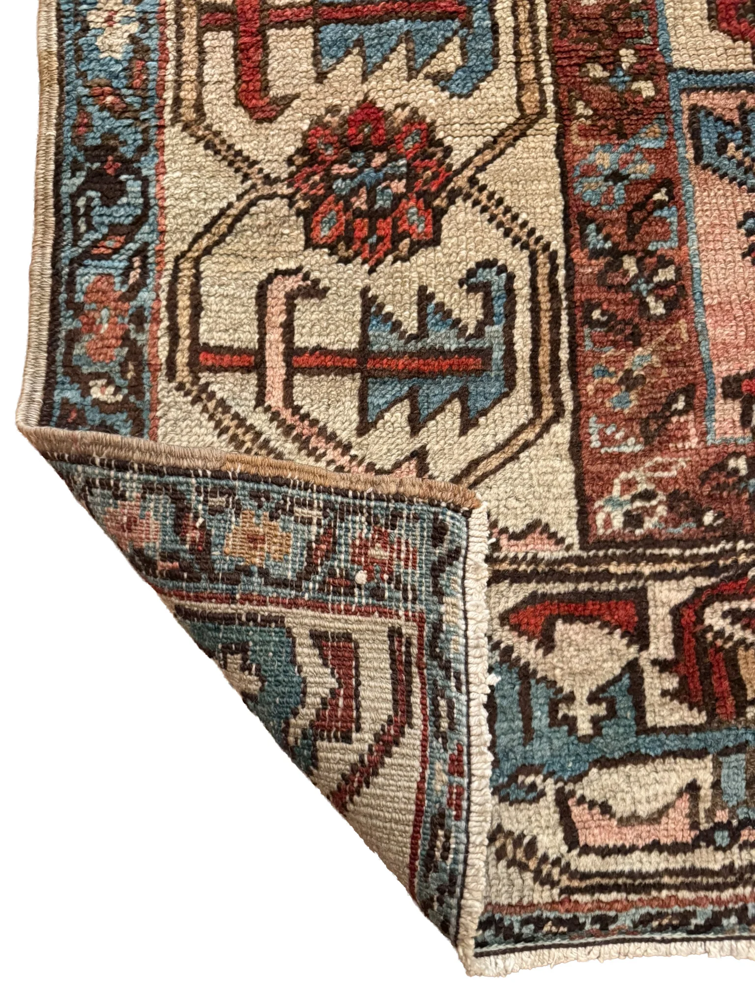 Antique Serapi Heriz Rug | 9'8" x 11'7" - photo 10
