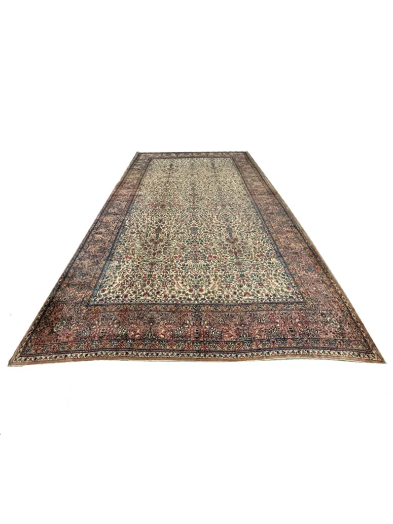 Antique Fine Lavar Kerman Rug | 10' X 17'6" - photo 2