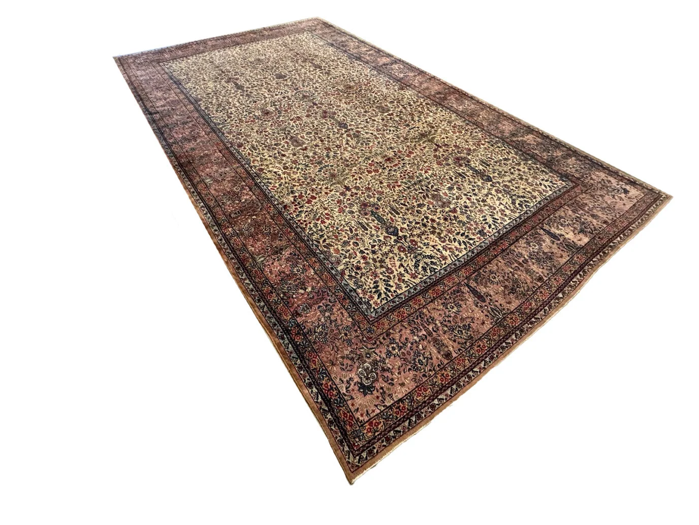 Antique Fine Lavar Kerman Rug | 10' X 17'6" - photo 4