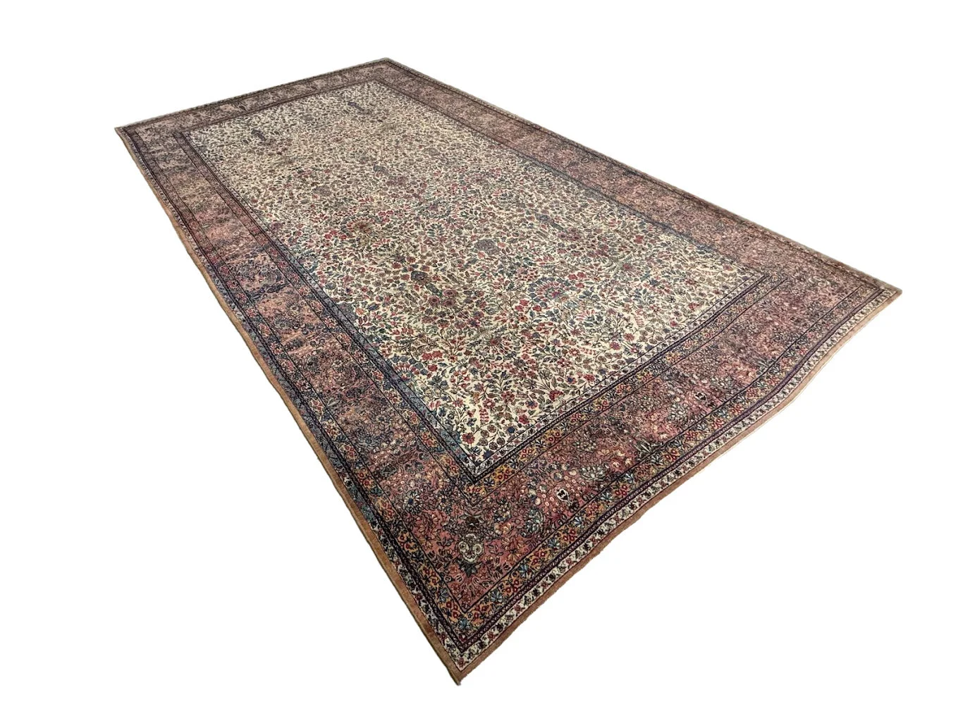Antique Fine Lavar Kerman Rug | 10' X 17'6" - photo 5