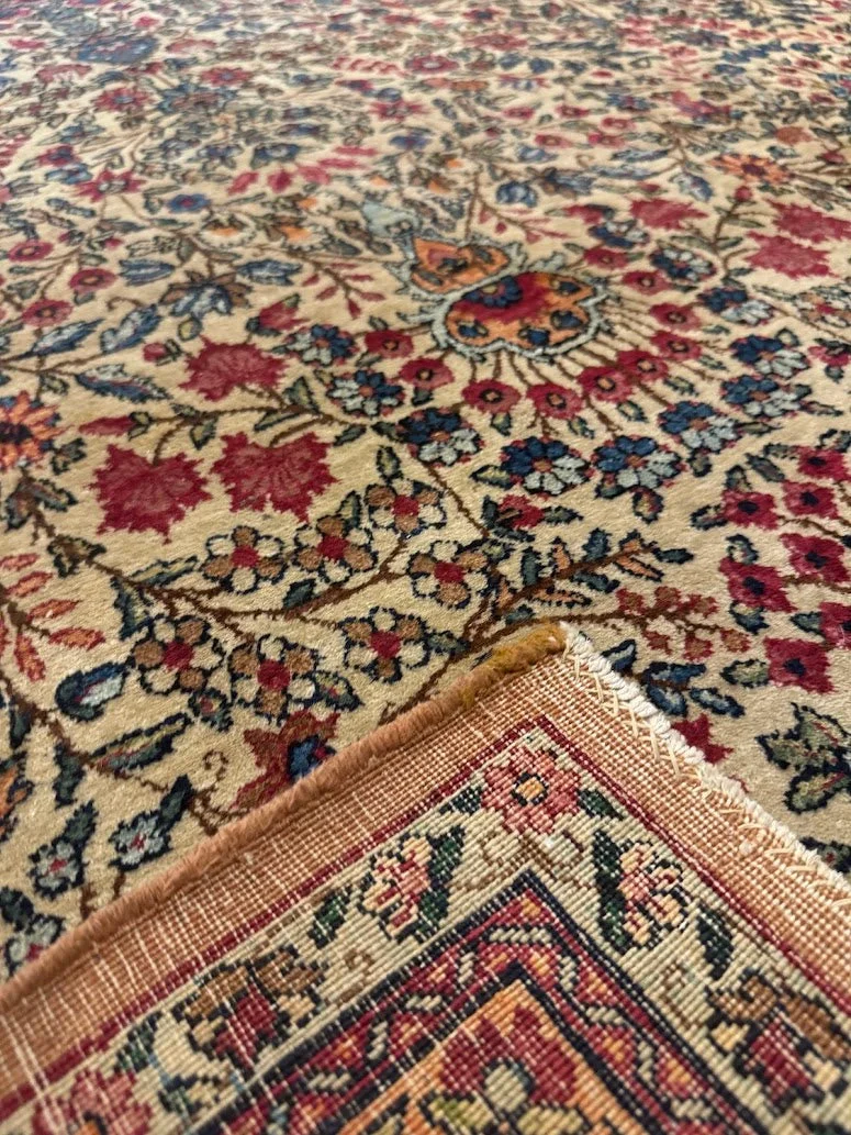Antique Fine Lavar Kerman Rug | 10' X 17'6" - photo 9