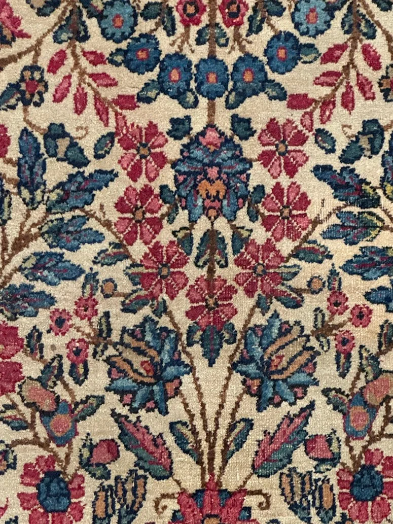 Antique Fine Lavar Kerman Rug | 10' X 17'6" - photo 10