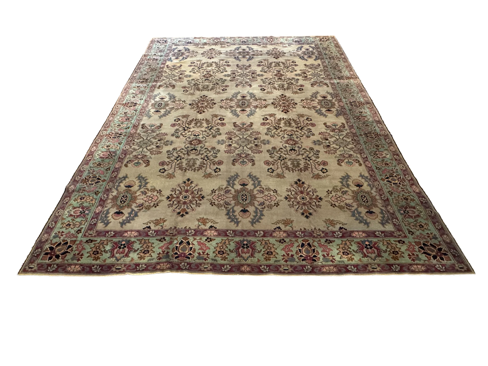 Antique Fine Agra Rug | 10' x 14' - photo 2