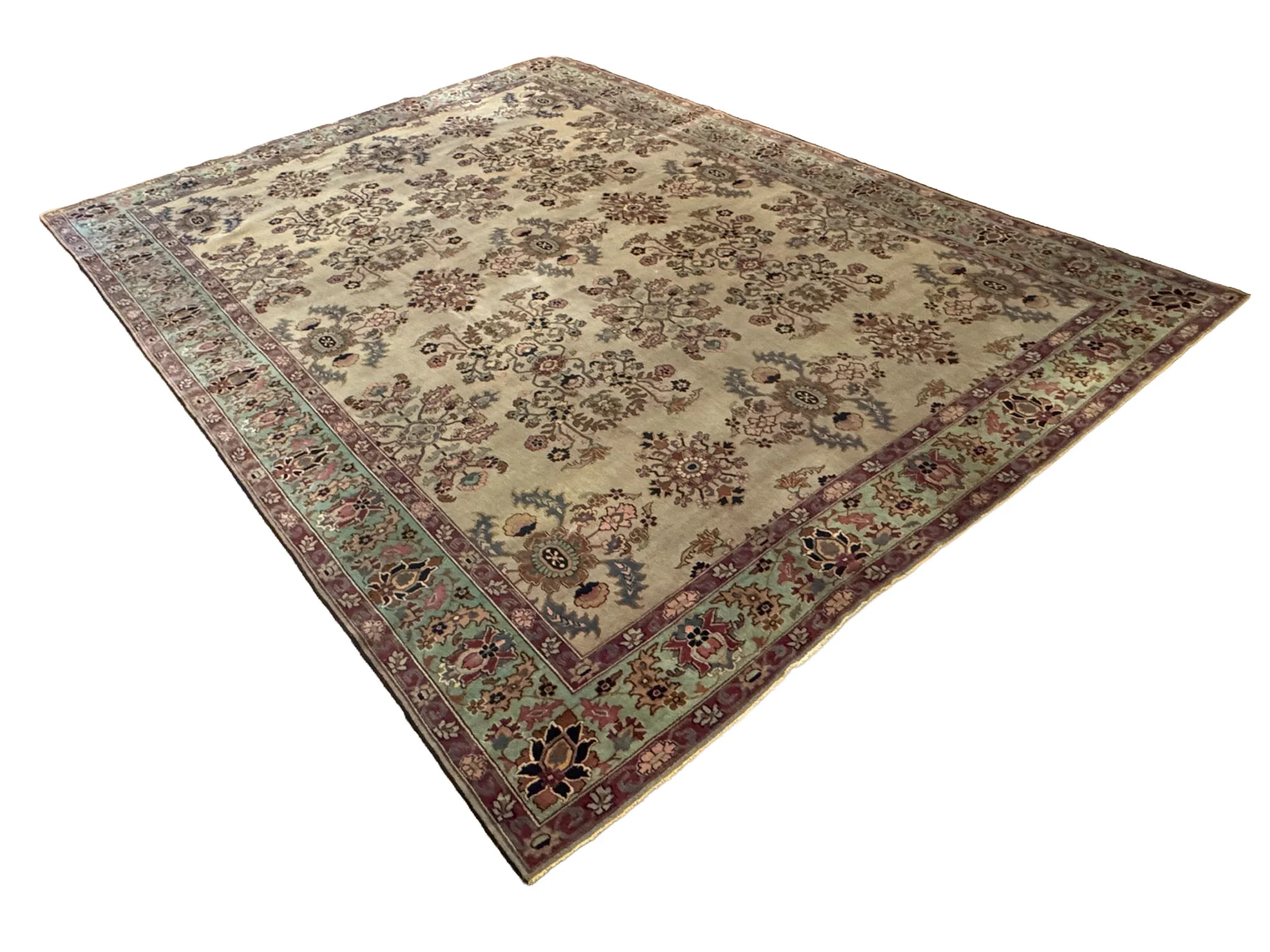 Antique Fine Agra Rug | 10' x 14' - photo 4