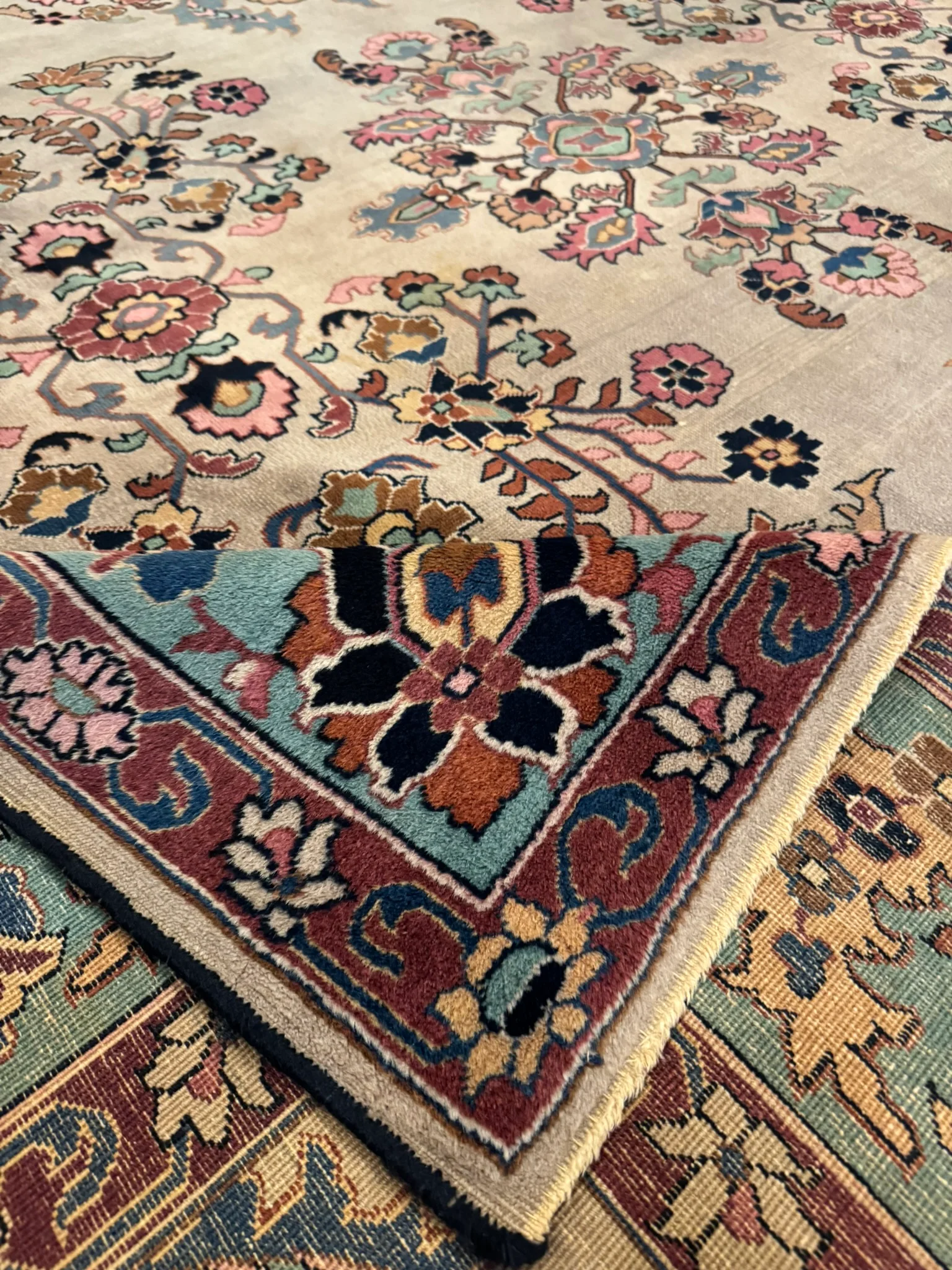 Antique Fine Agra Rug | 10' x 14' - photo 12