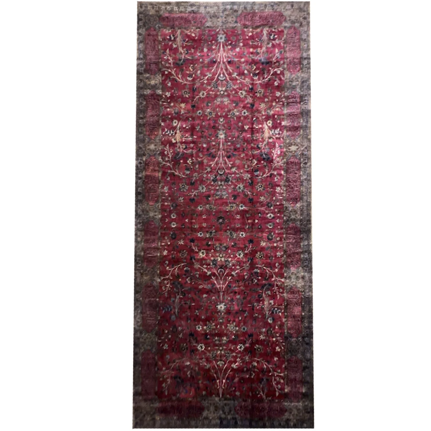 Antique Fine Amritsar Rug | 11'6" X 24'9"