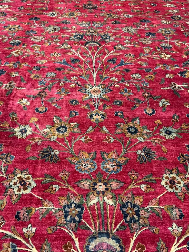 Antique Fine Amritsar Rug | 11'6" X 24'9" - photo 8