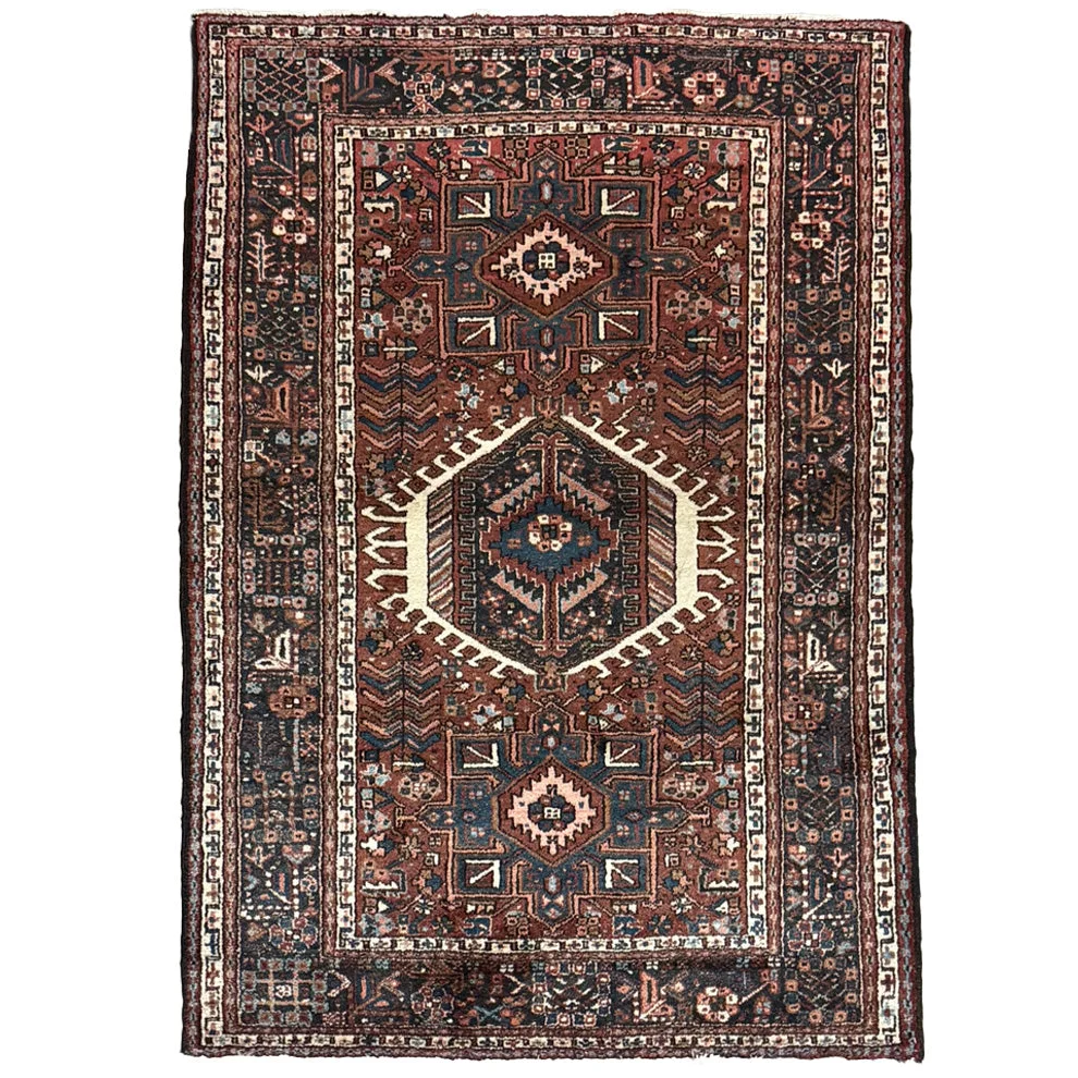 Karajeh Heriz Rug | 4'7" x 6'6"