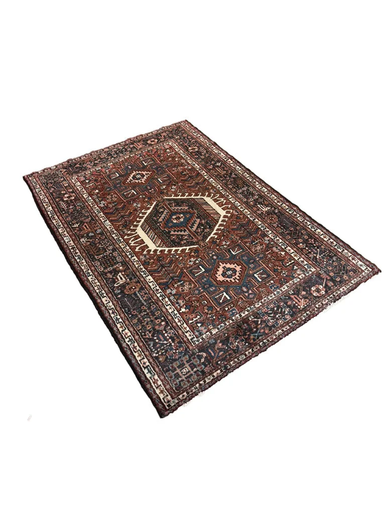 Karajeh Heriz Rug | 4'7" x 6'6" - photo 4