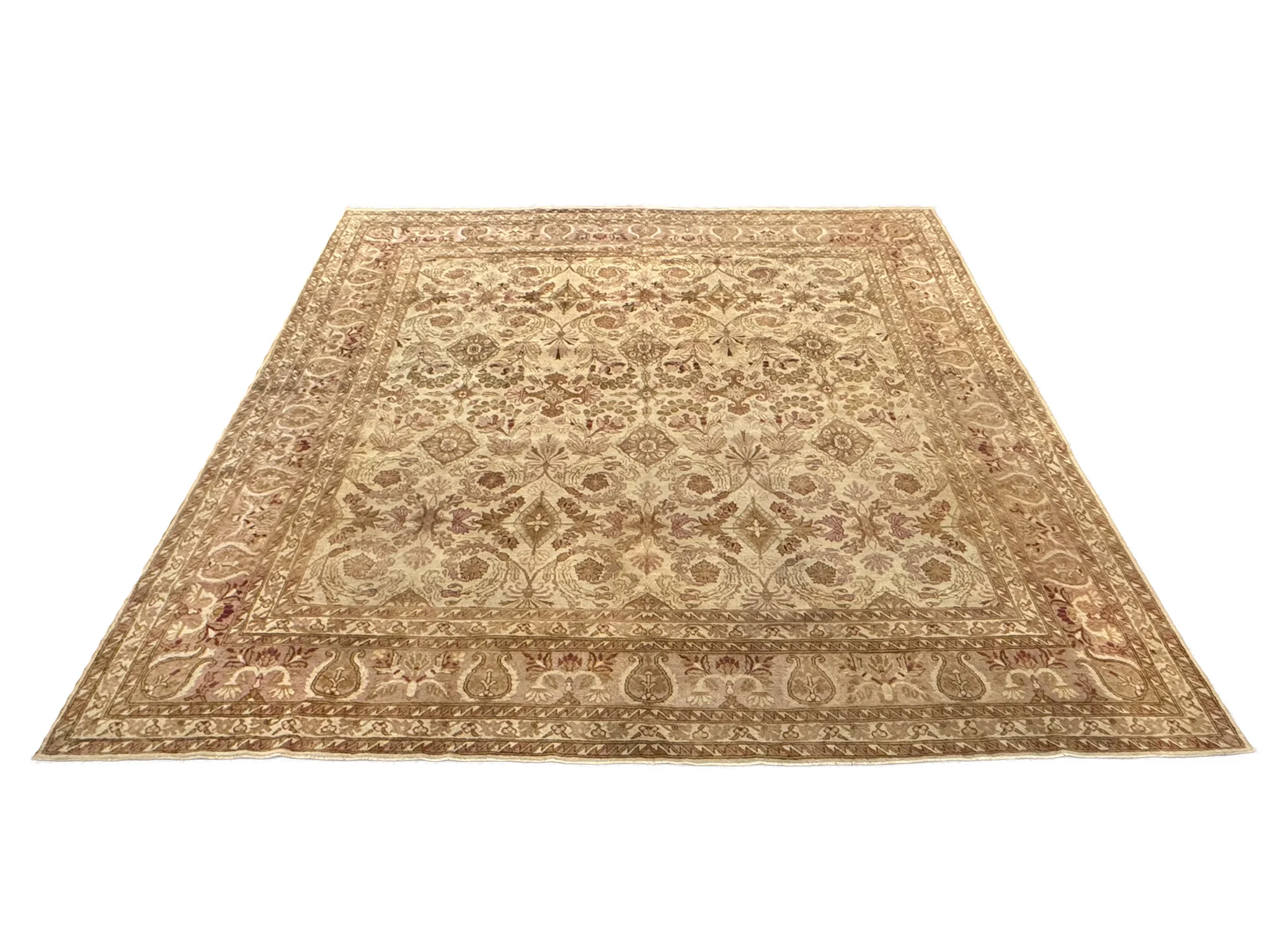 Antique Fine Agra Rug  | 10'6" x 10'8" - photo 2