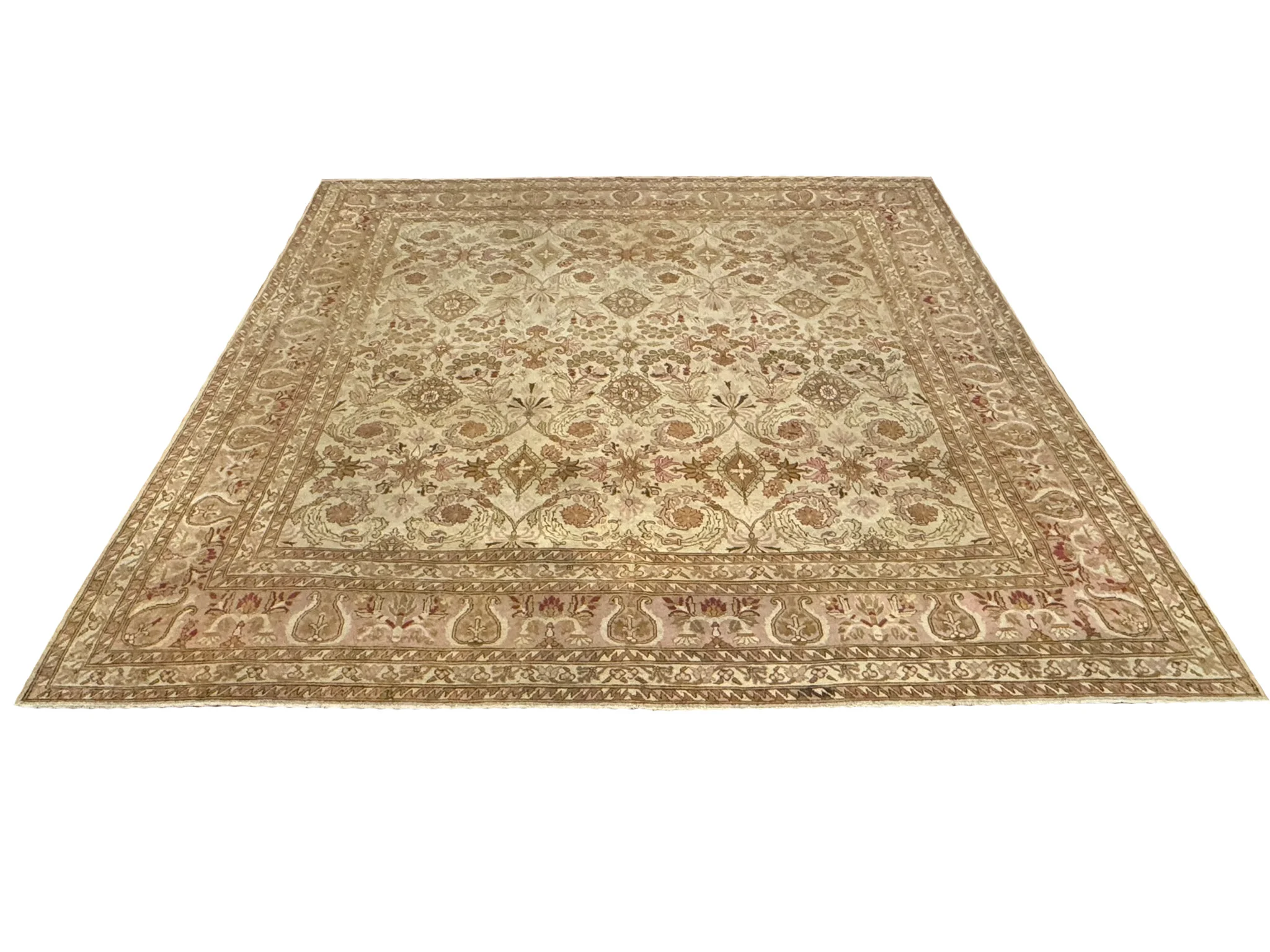 Antique Fine Agra Rug  | 10'6" x 10'8" - photo 3