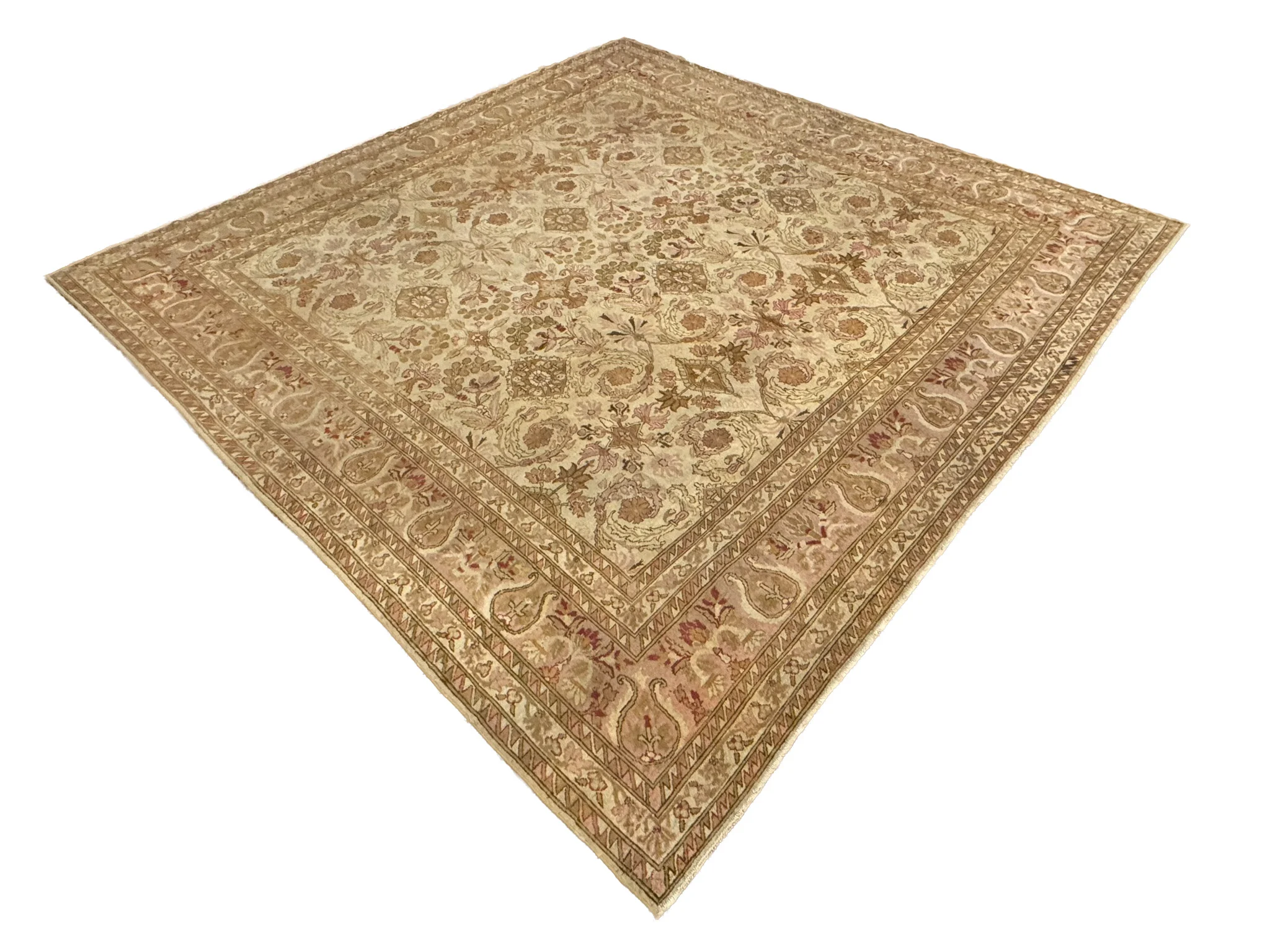 Antique Fine Agra Rug  | 10'6" x 10'8" - photo 4