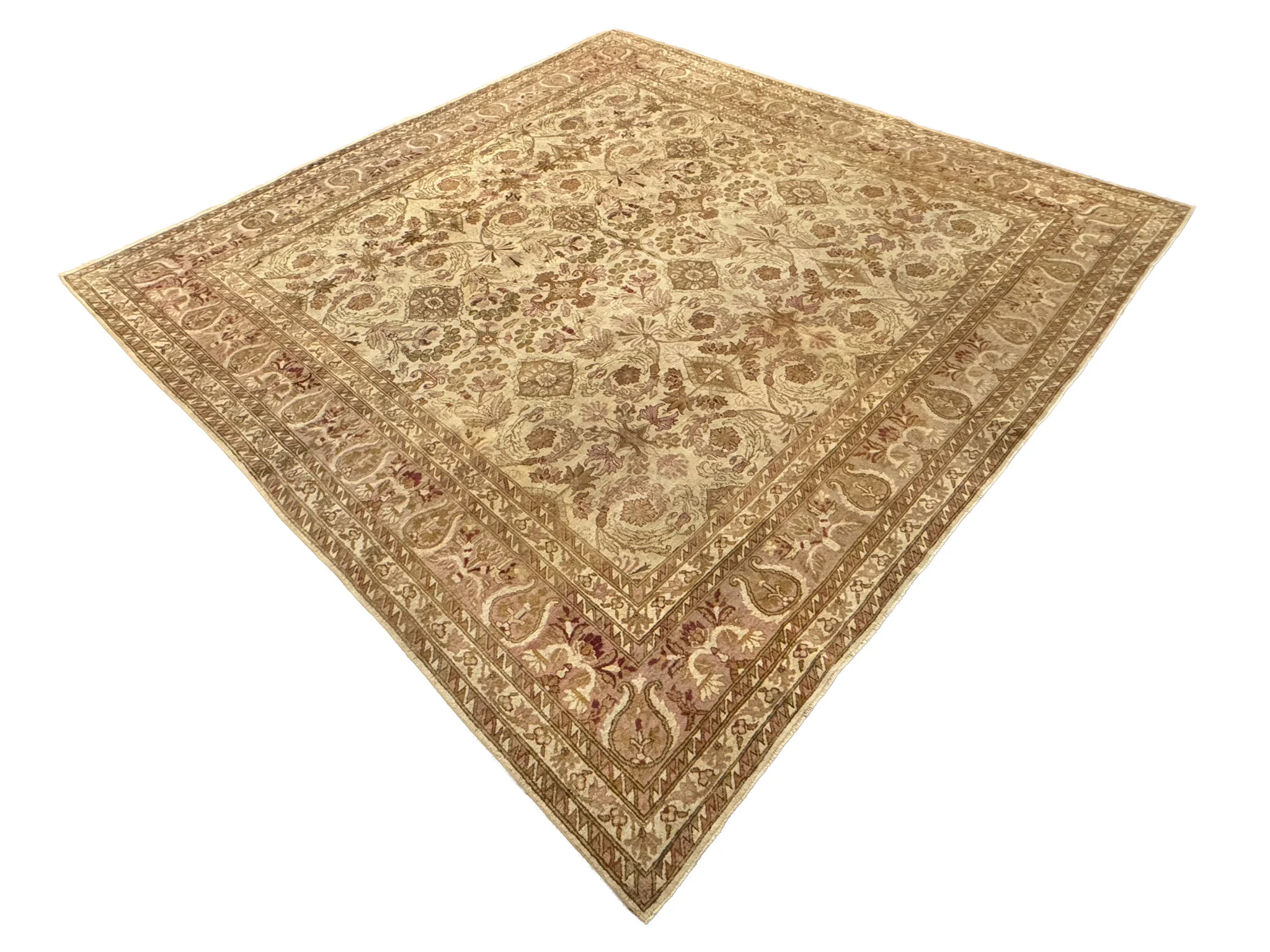 Antique Fine Agra Rug  | 10'6" x 10'8" - photo 5