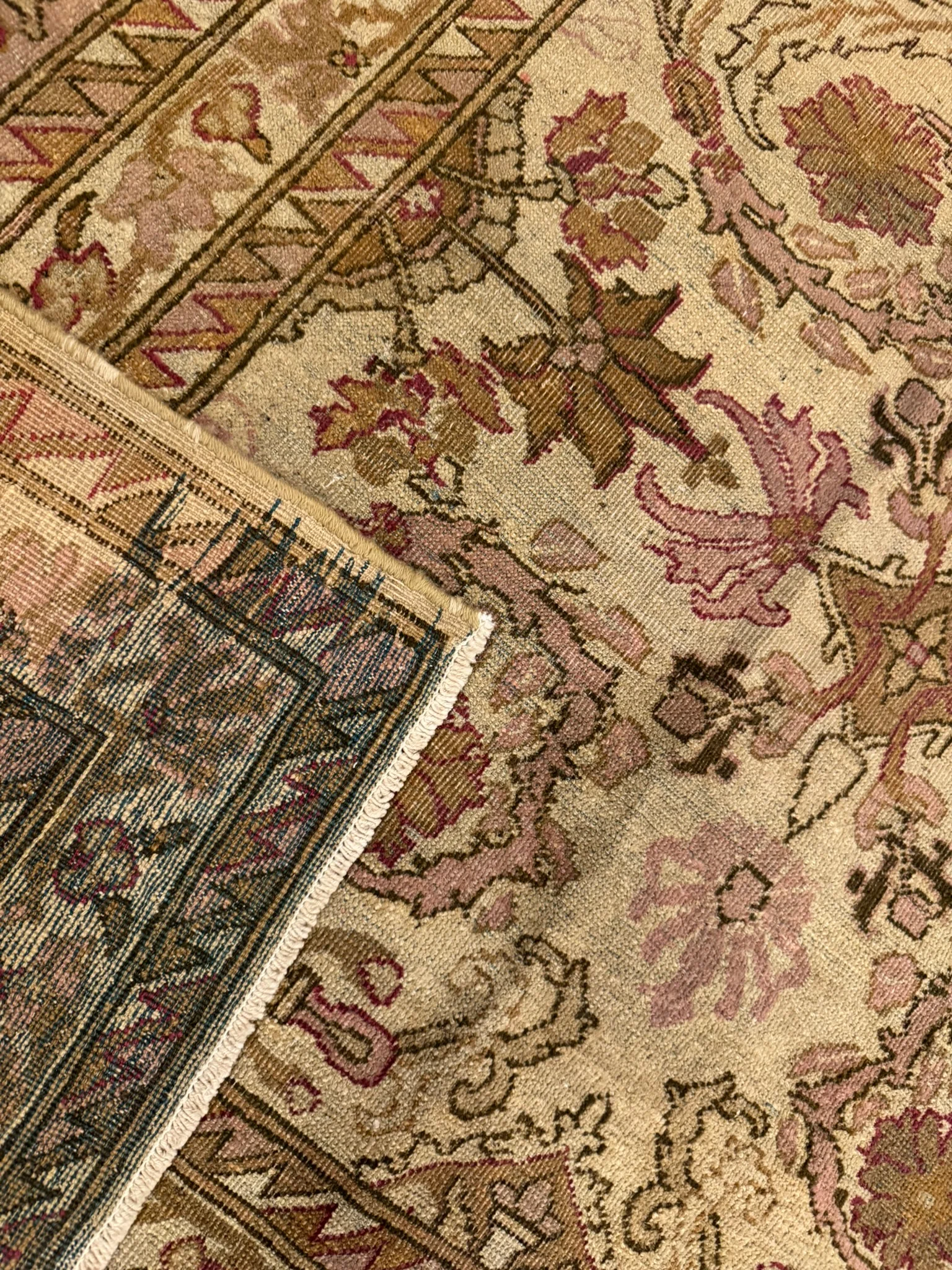 Antique Fine Agra Rug  | 10'6" x 10'8" - photo 11