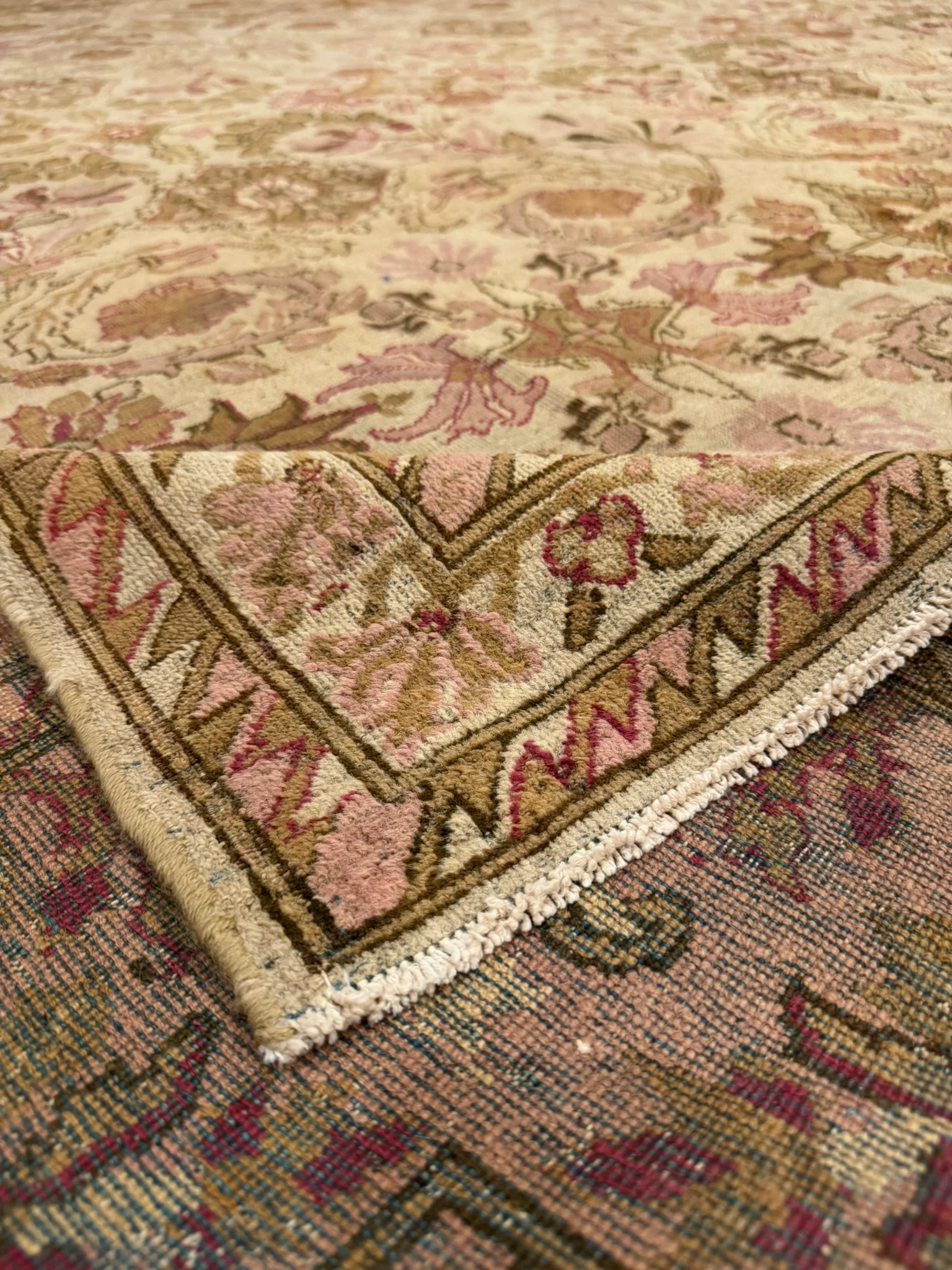 Antique Fine Agra Rug  | 10'6" x 10'8" - photo 12