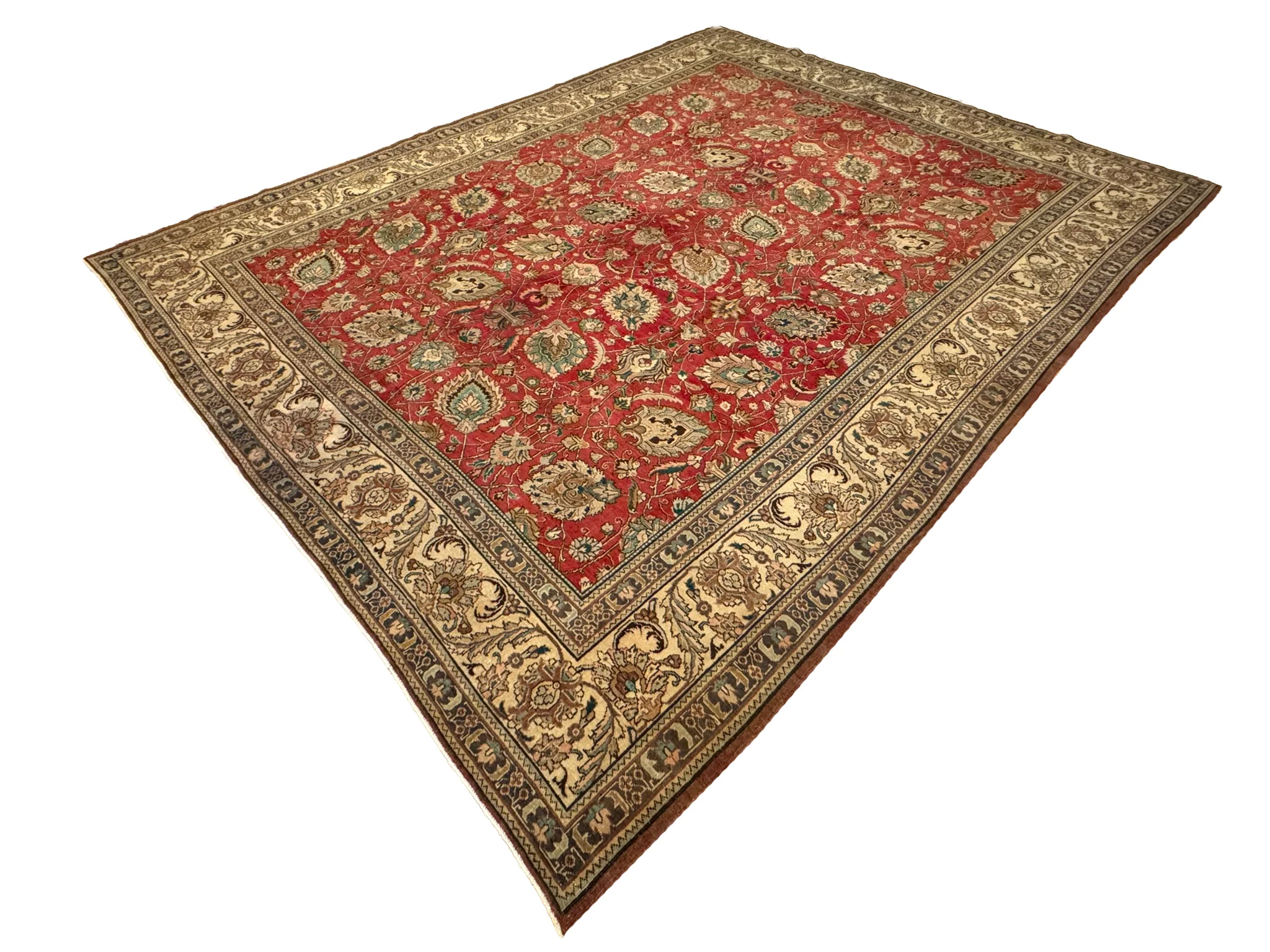 Fine Tabriz Rug | 10'11" x 14'3" - photo 5