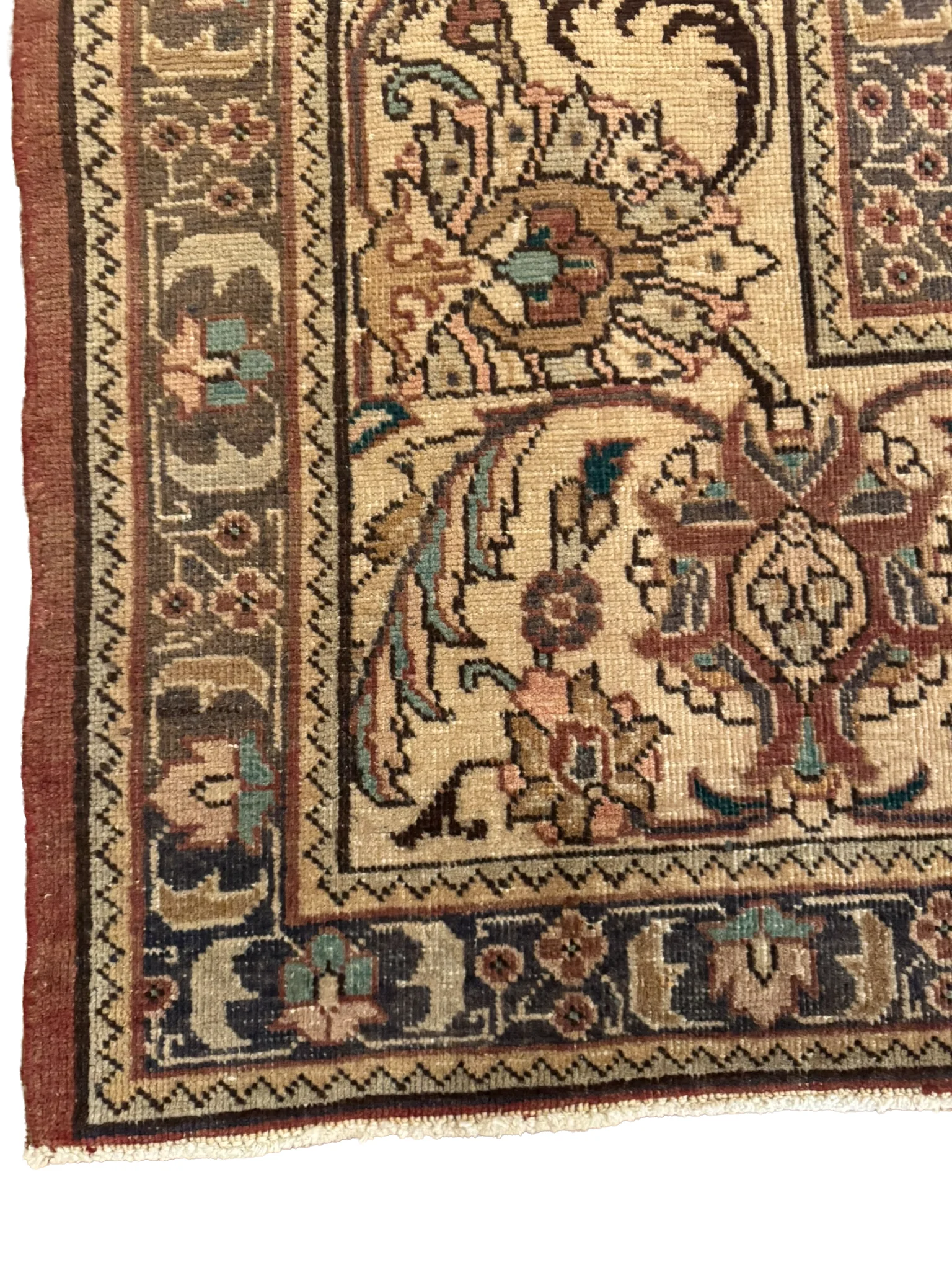 Fine Tabriz Rug | 10'11" x 14'3" - photo 9