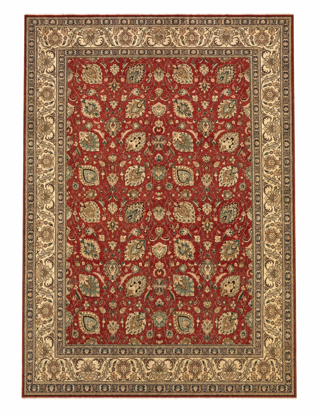 Fine Tabriz Rug | 10'11" x 14'3"