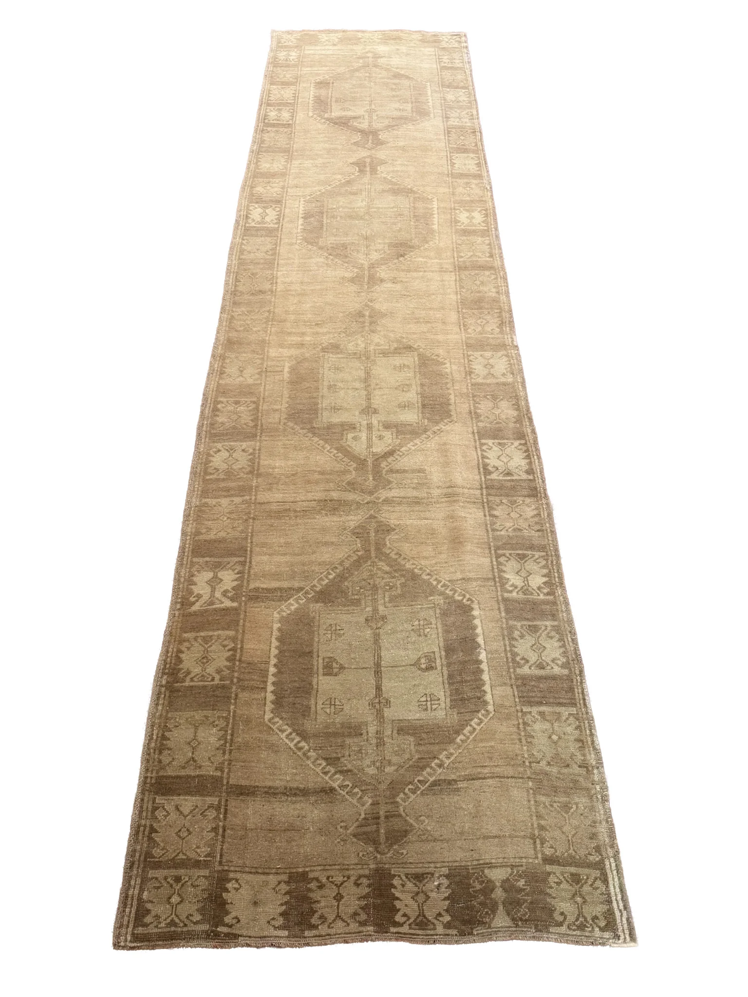 Vintage Turkish Runner | 3'6" x 13'7" - photo 3