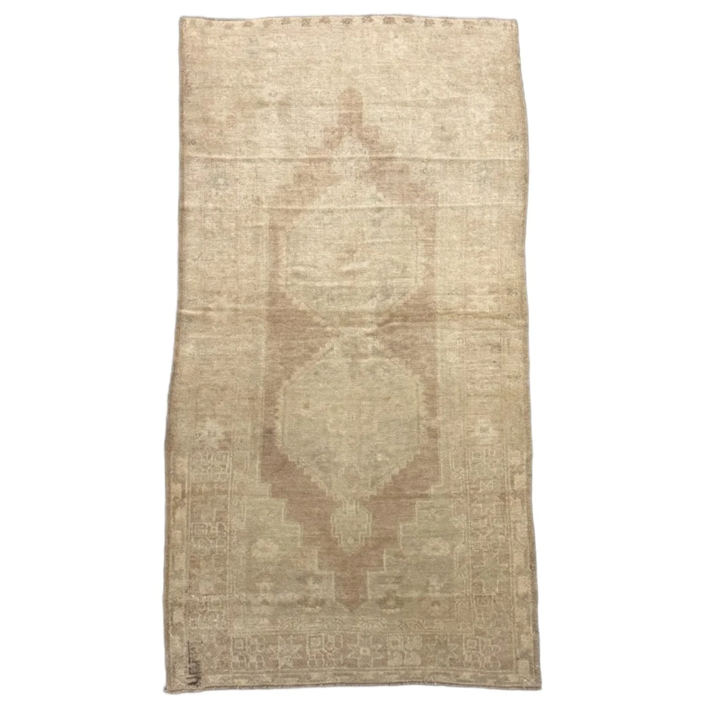 Vintage Oushak Rug | 4'2" x 7'11"