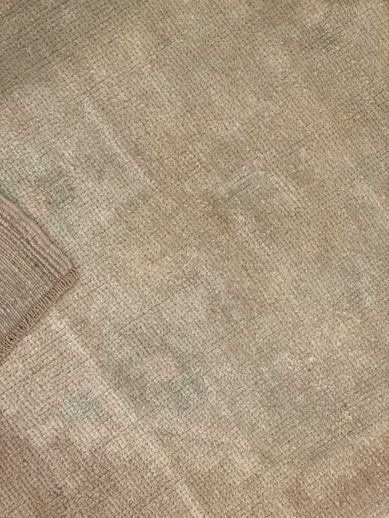 Vintage Oushak Rug | 4'2" x 7'11" - photo 9