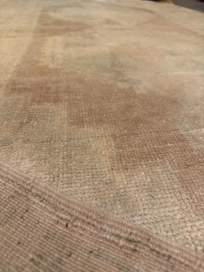 Vintage Oushak Rug | 4'2" x 7'11" - photo 7