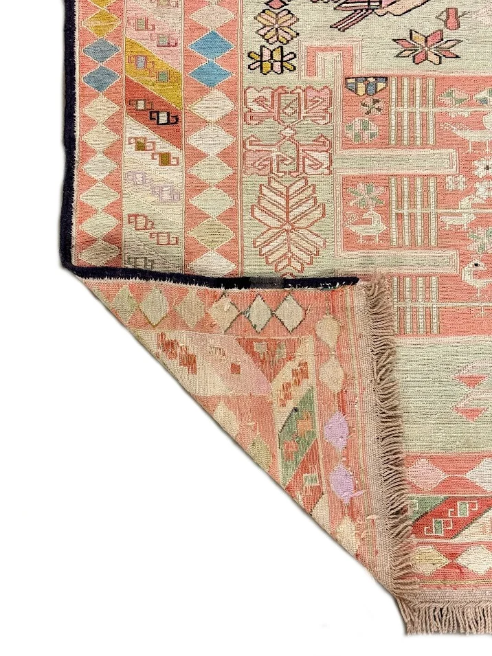 Silk Summak Flatweave | 4' X 6'9" - photo 6