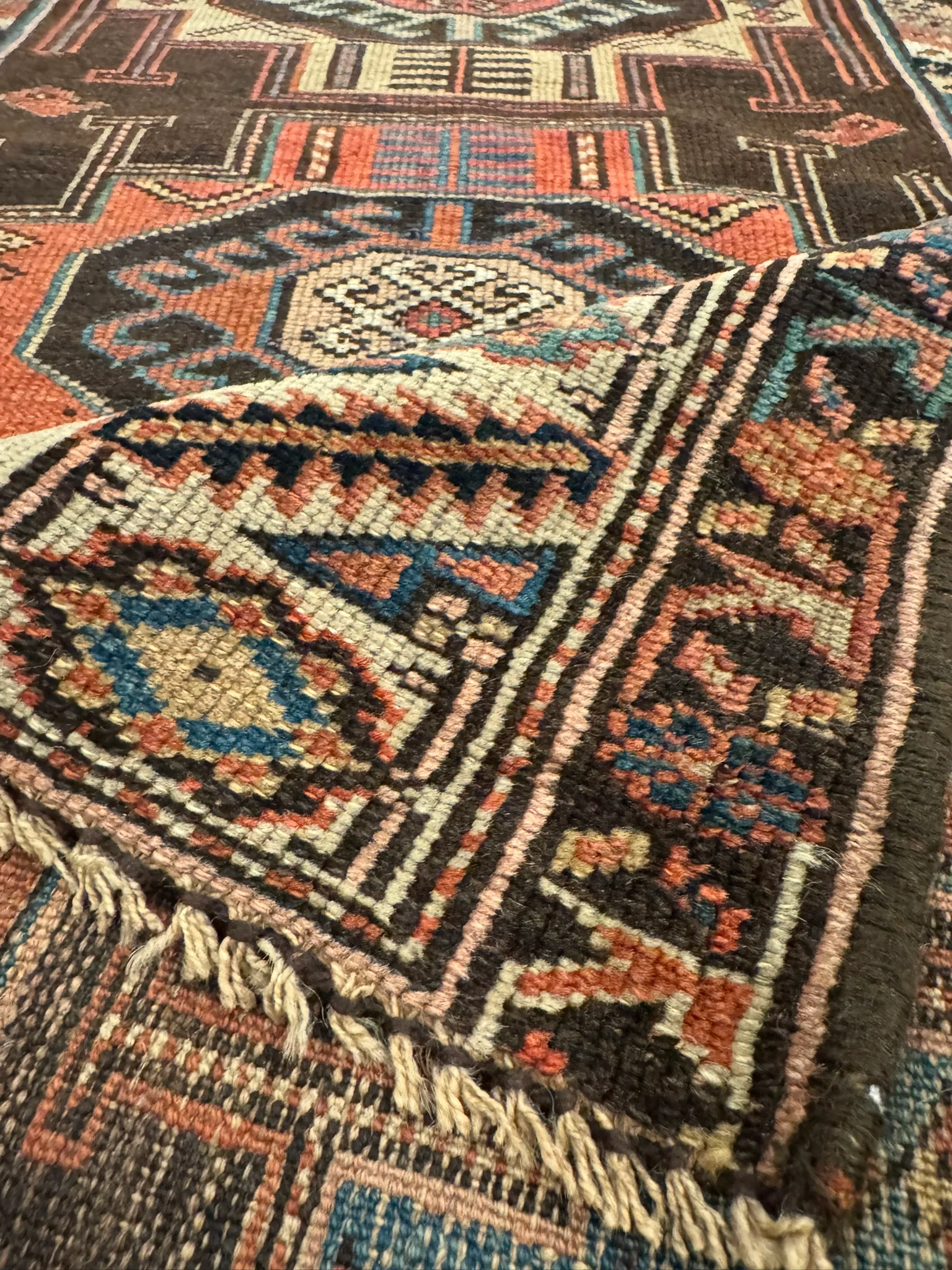 Antique Kurdish Runner | 2'11" x 15'2" - photo 10