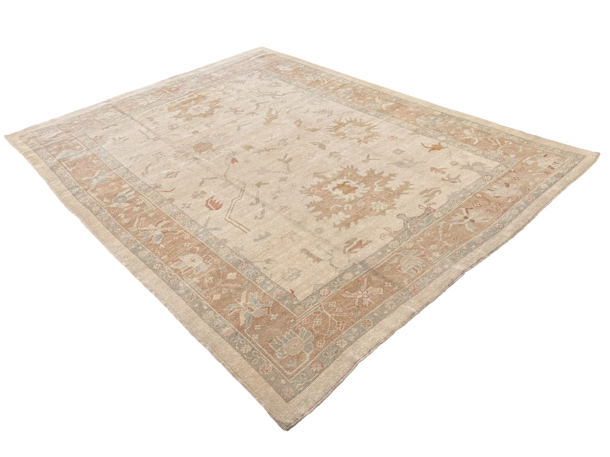 Oushak Rug | 8'10" x 11'7" - photo 4