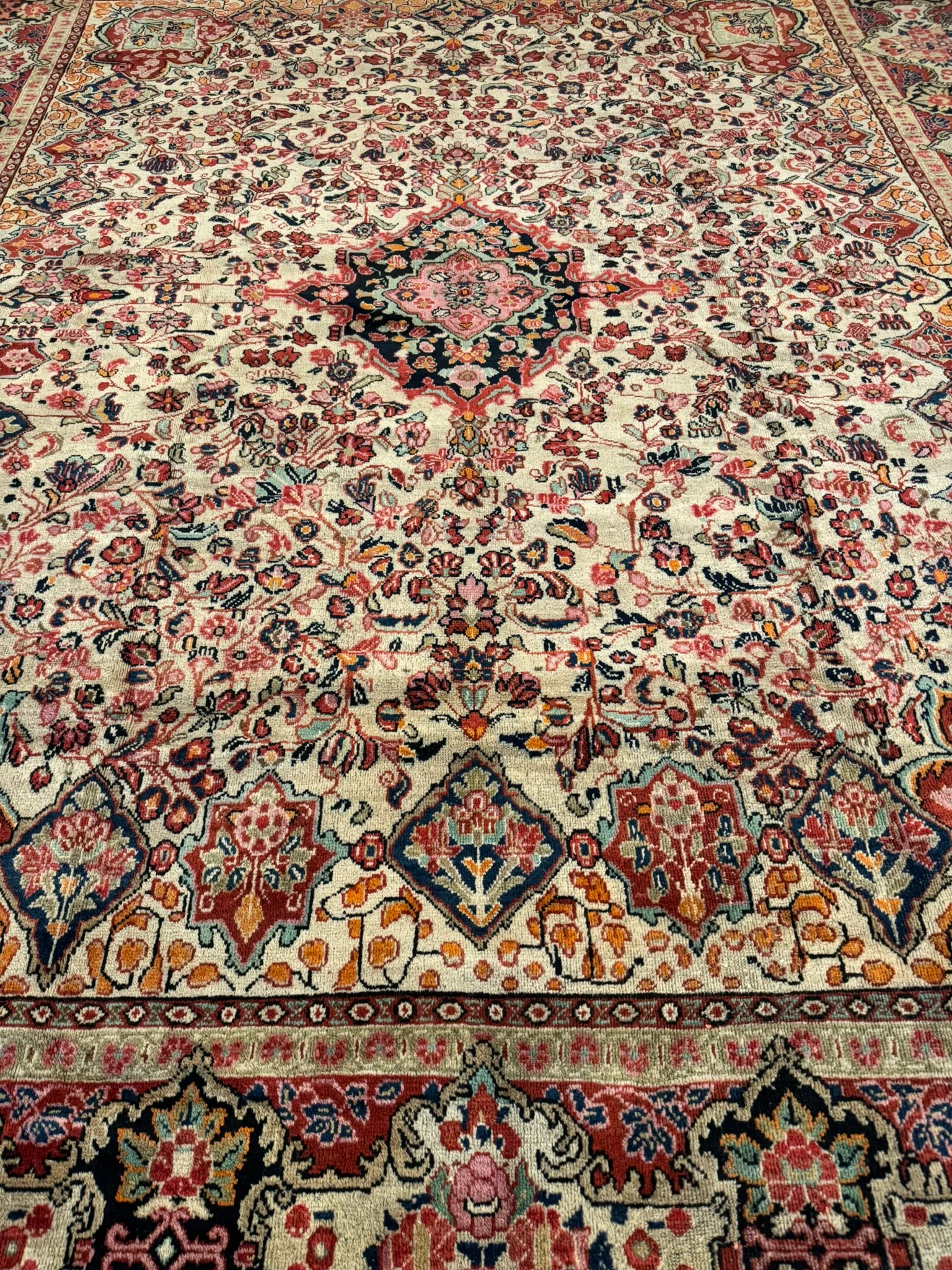 Mahal Sarouk Rug | 10'10" x 13'4" - photo 6