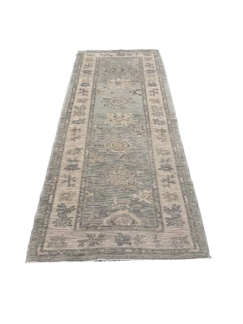 Oushak Rug | 3'3" X 7'11" - photo 3