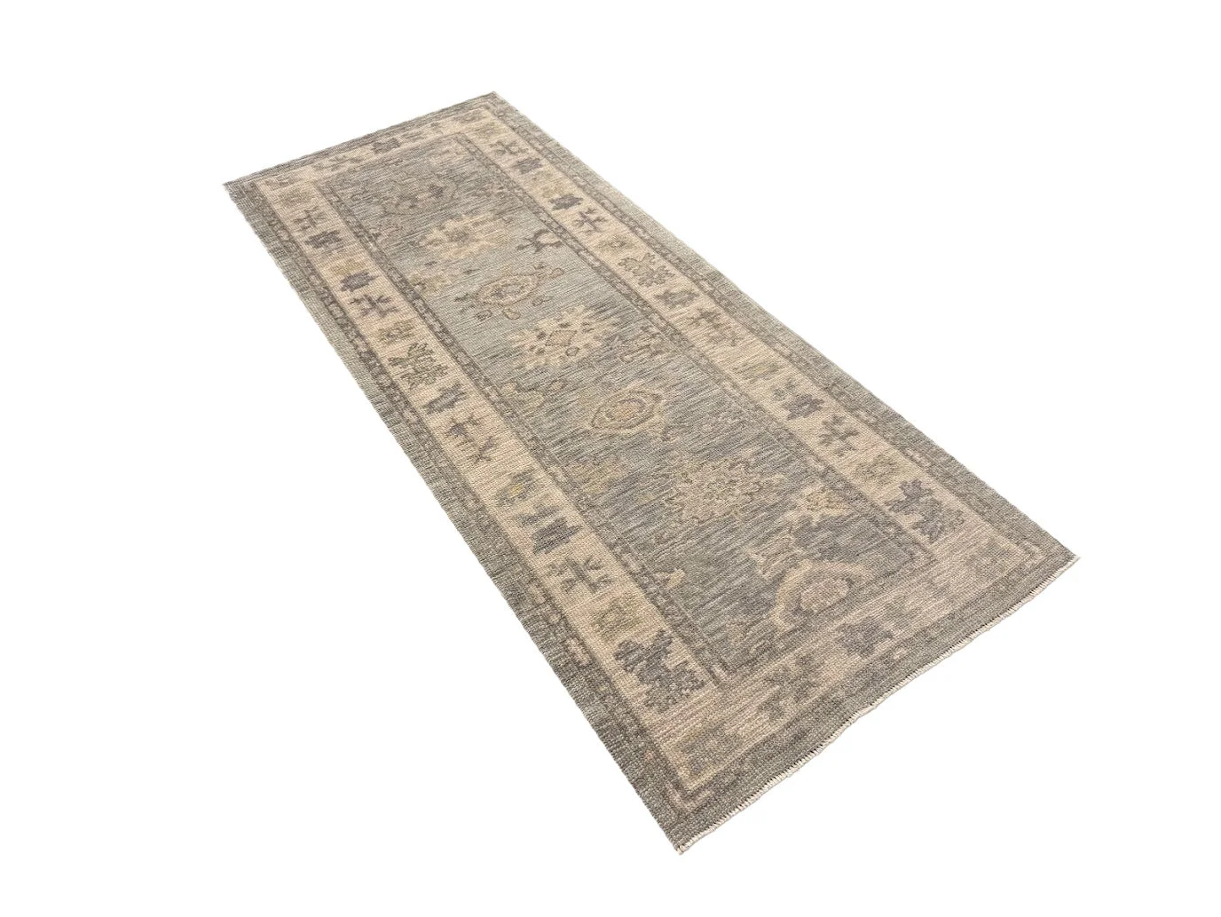 Oushak Rug | 3'3" X 7'11" - photo 4