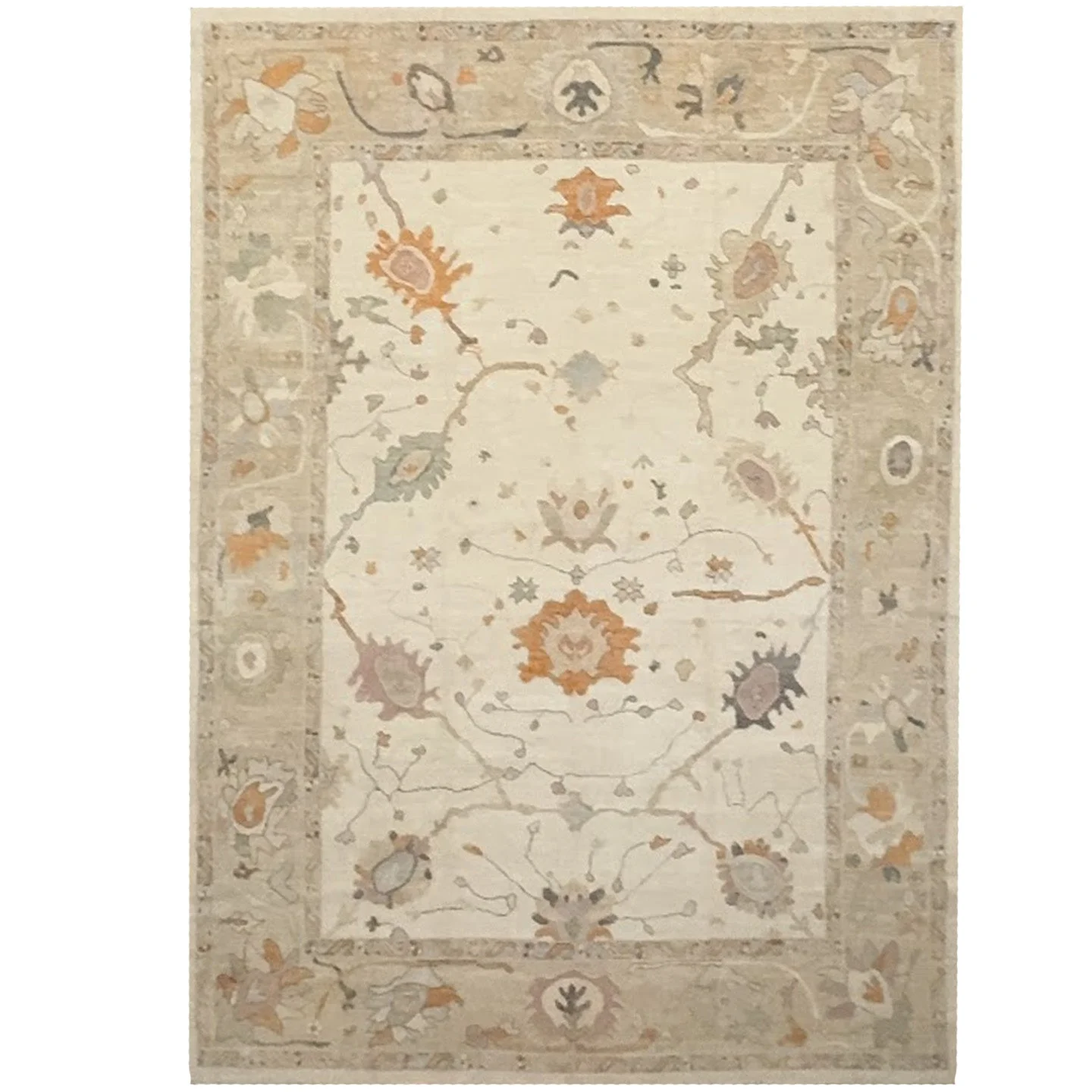 Oushak Rug | 8'11" X 12'1"