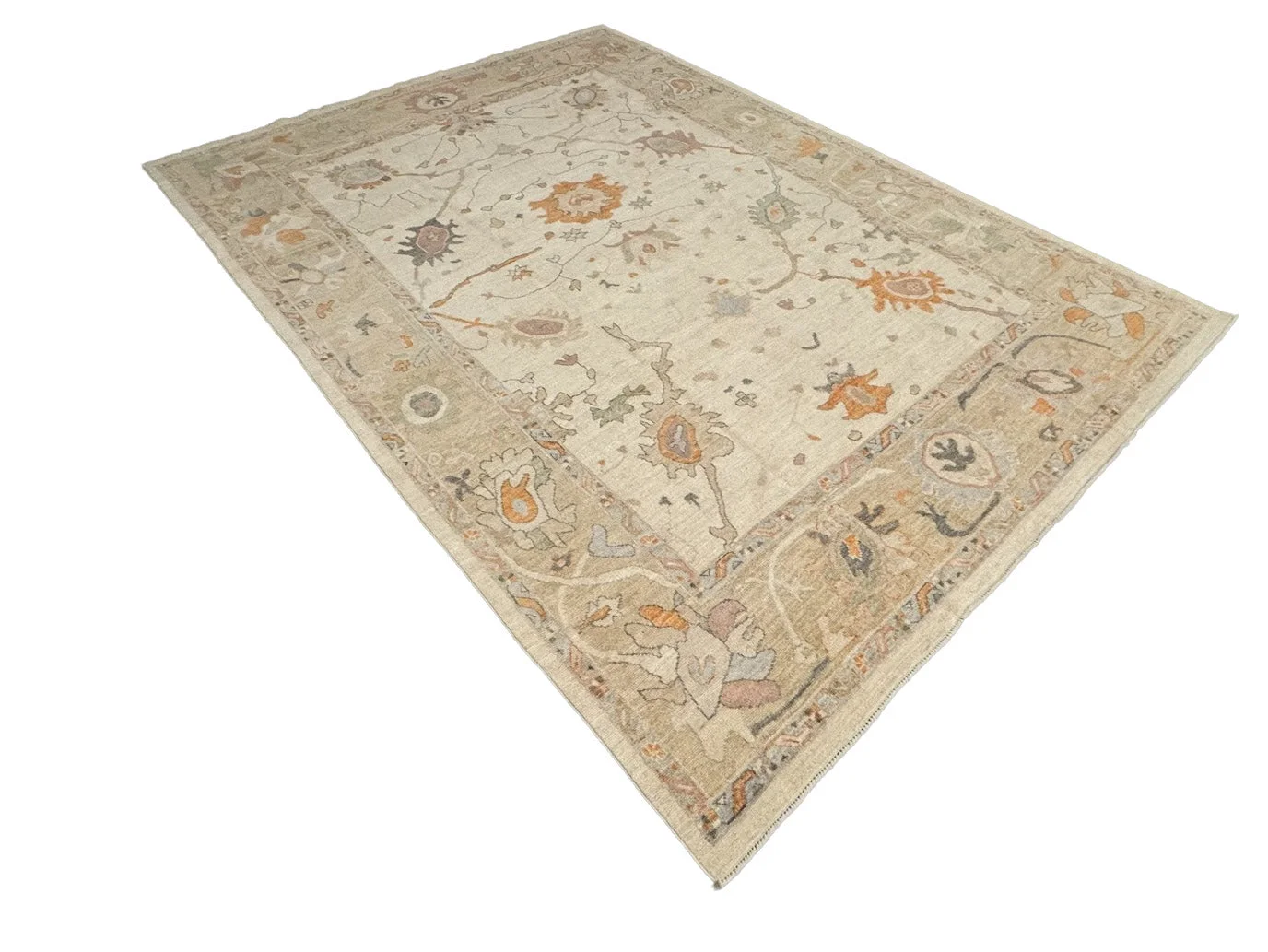 Oushak Rug | 8'11" X 12'1" - photo 5