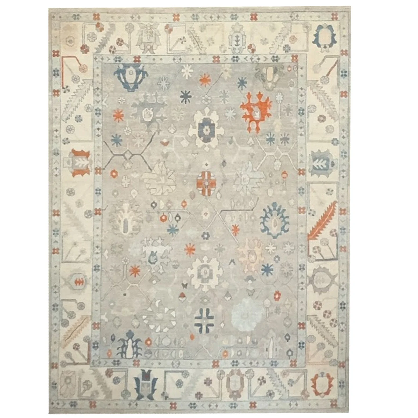 Oushak Rug | 9' X 11'7"