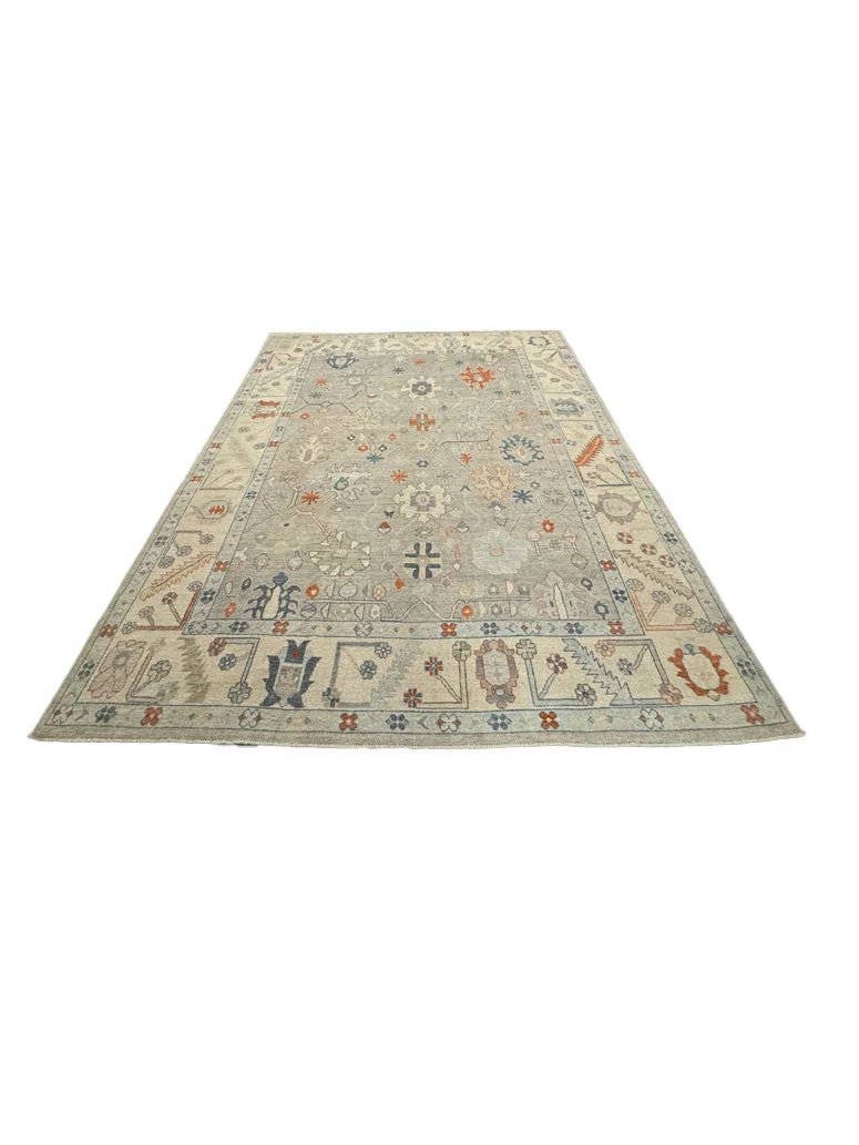 Oushak Rug | 9' X 11'7" - photo 3