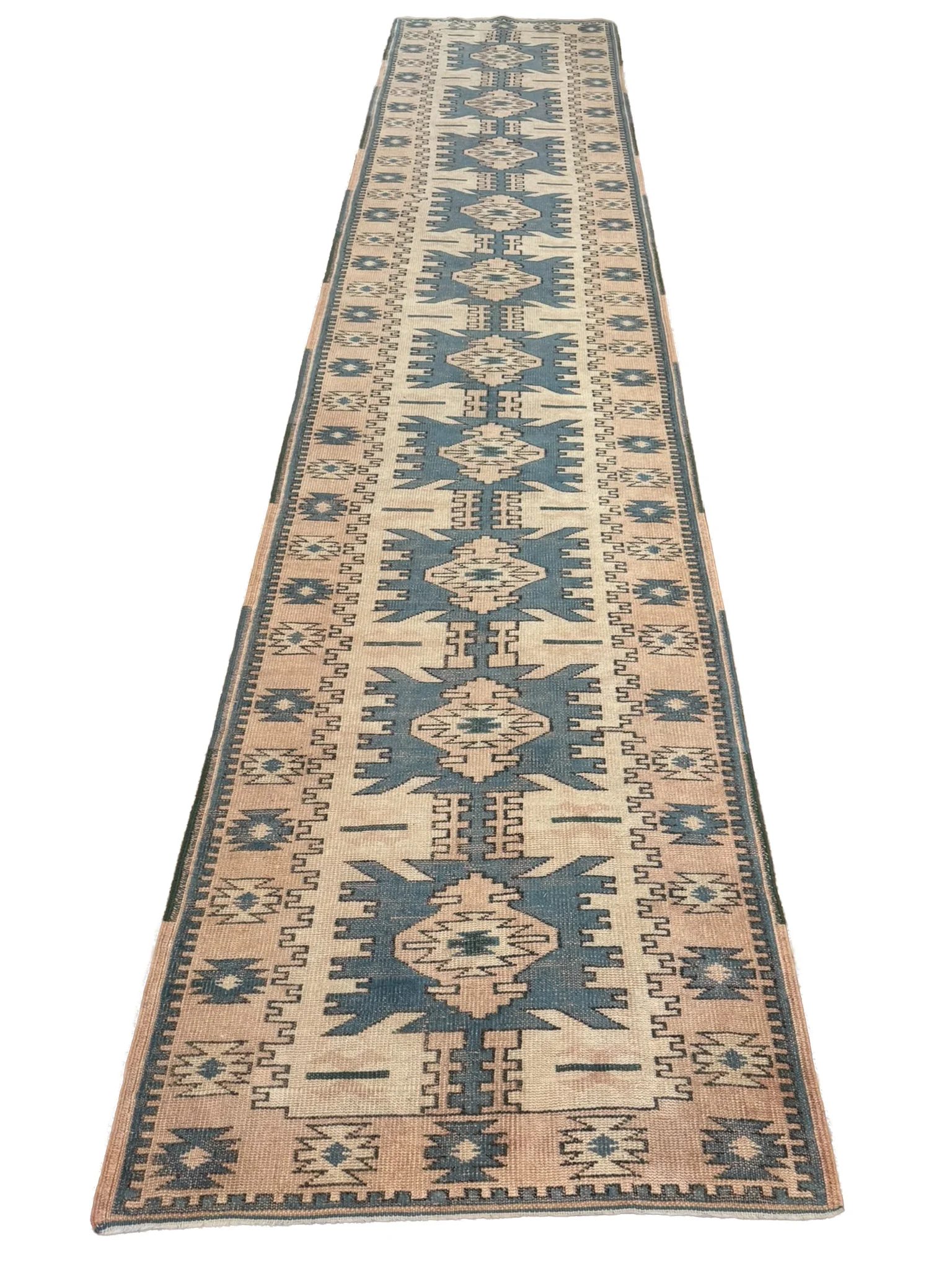 Vintage Turkish Runner | 2'11" x 13'11" - photo 2