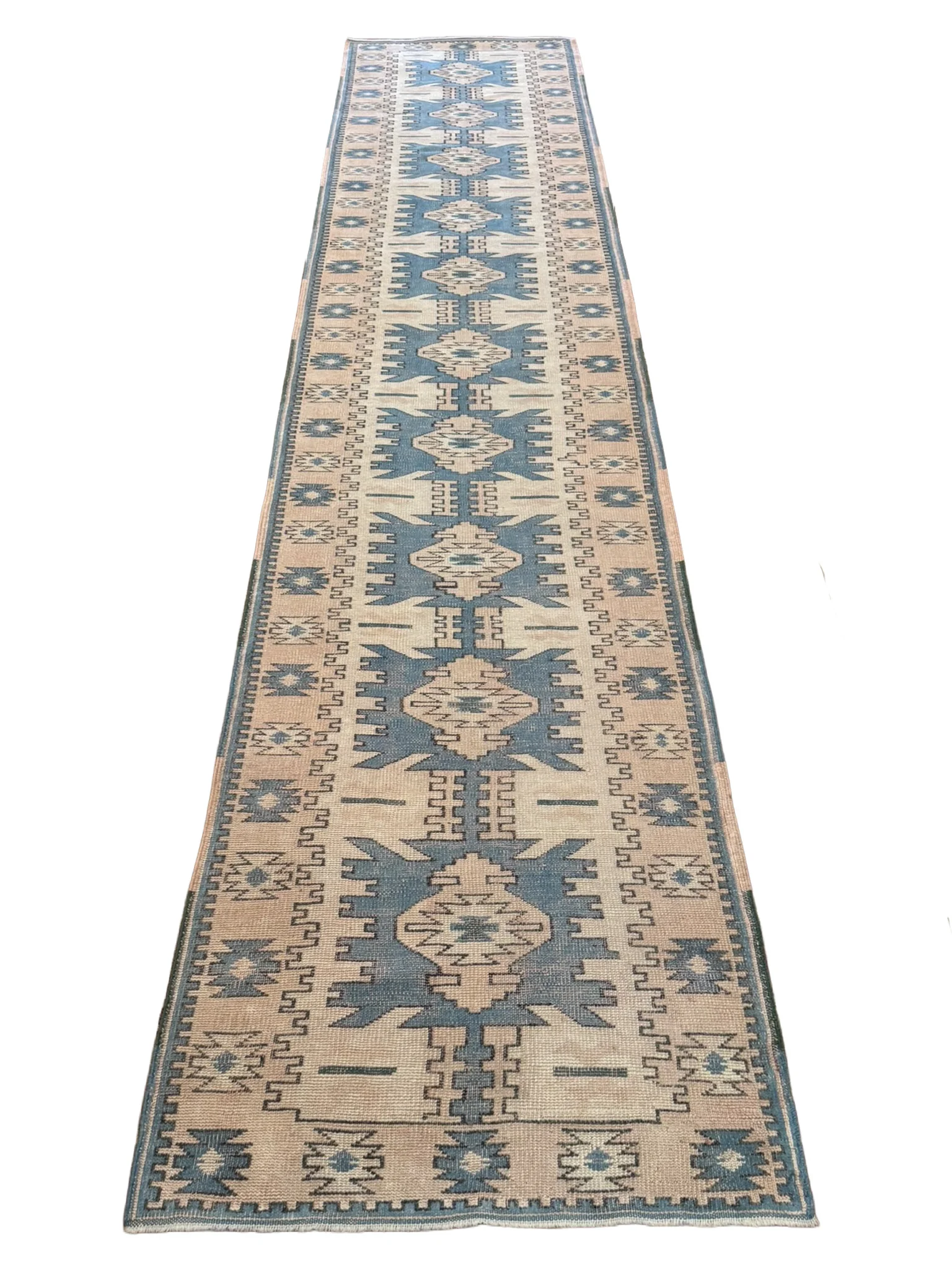 Vintage Turkish Runner | 2'11" x 13'11" - photo 3