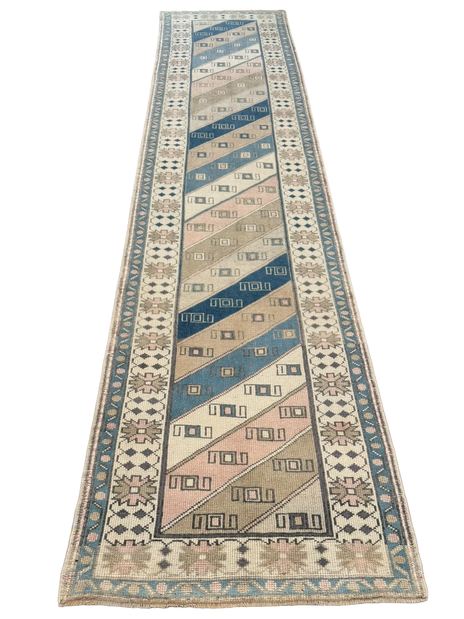 Vintage Turkish Runner | 2'11" x 12'9" - photo 2