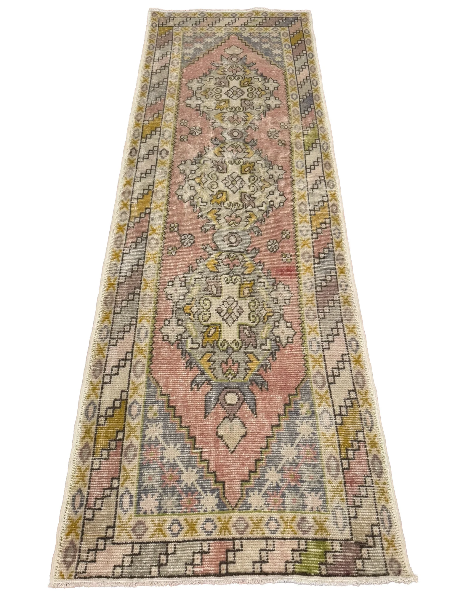 Vintage Turkish Runner | 3' x 9'2" - photo 2