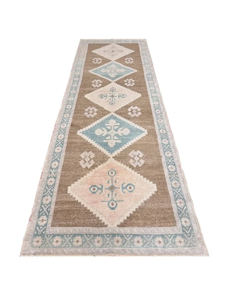 Vintage Turkish Runner | 2'10" X 9'2" - photo 2