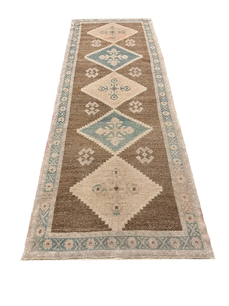 Vintage Turkish Runner | 2'10" X 9'2" - photo 3