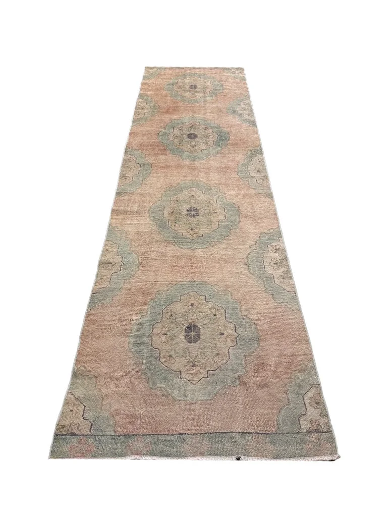 Vintage Turkish Runner | 3'1" X 11'1" - photo 3